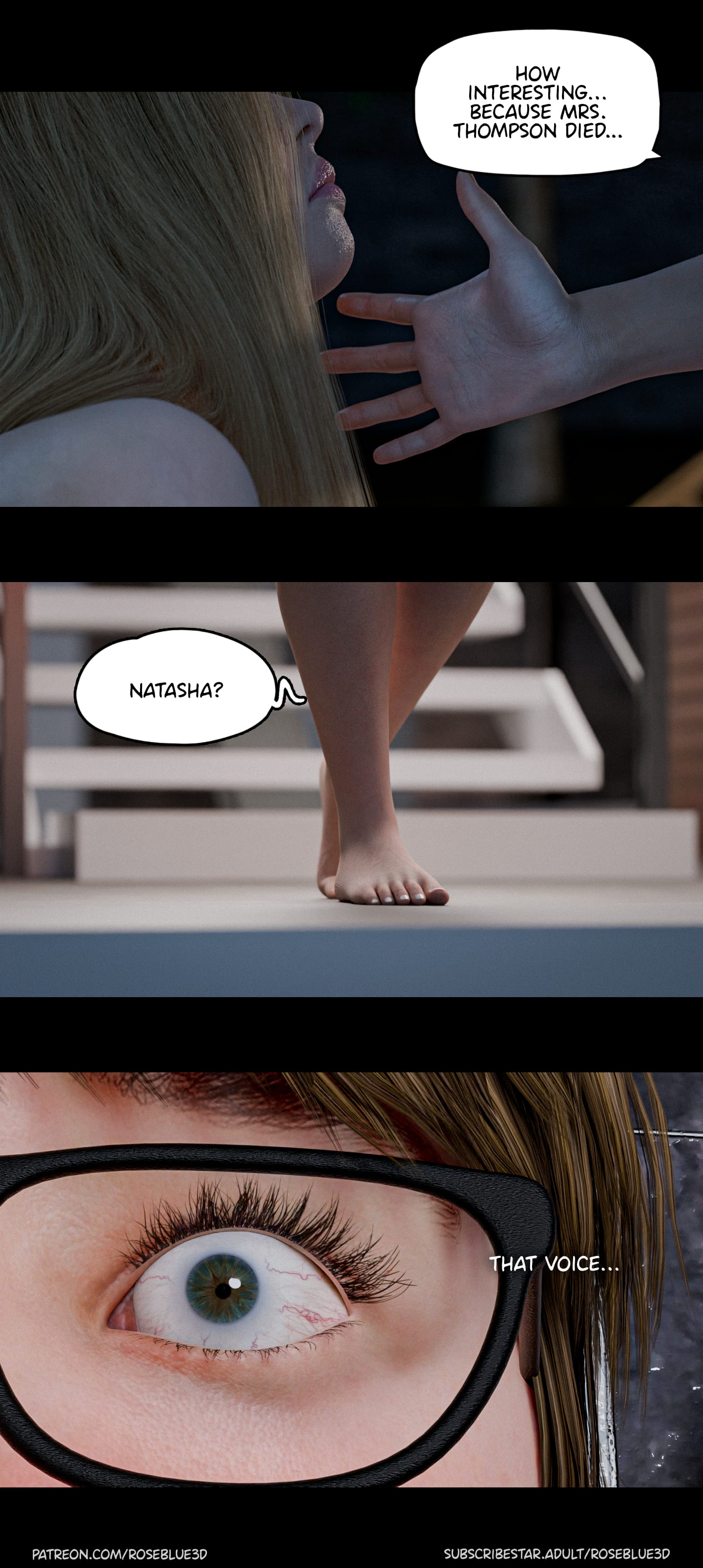 My Neighbor's Widow [Rose Blue 3D] - Chapter 37 — Page 54