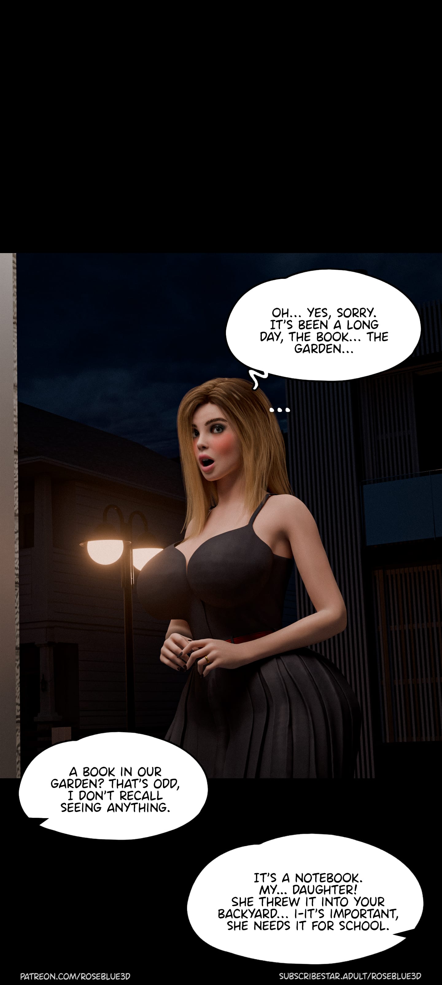 My Neighbor's Widow [Rose Blue 3D] - Chapter 37 — Page 6