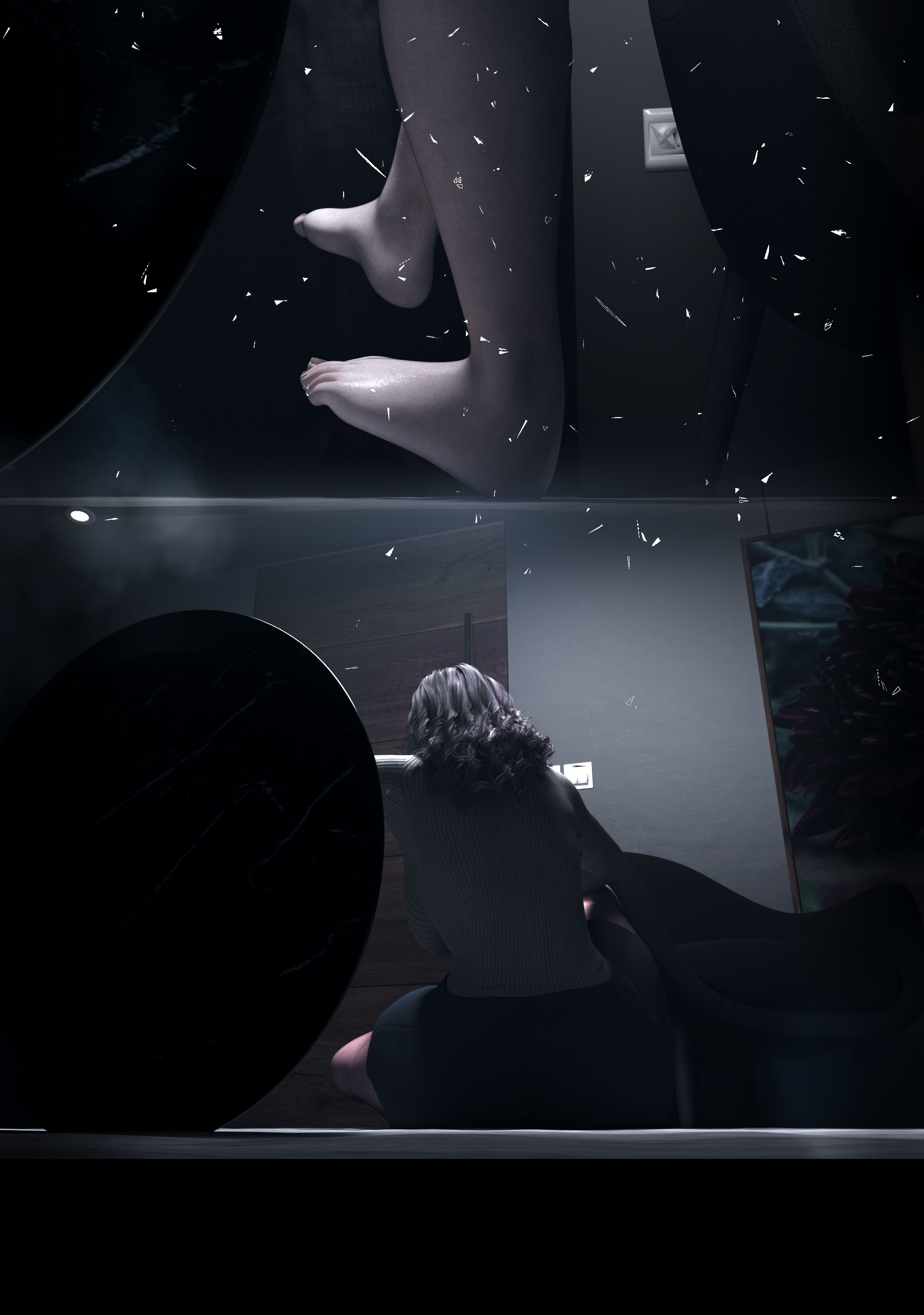 My Neighbor's Widow [Rose Blue 3D] - Chapter 2 — Page 64