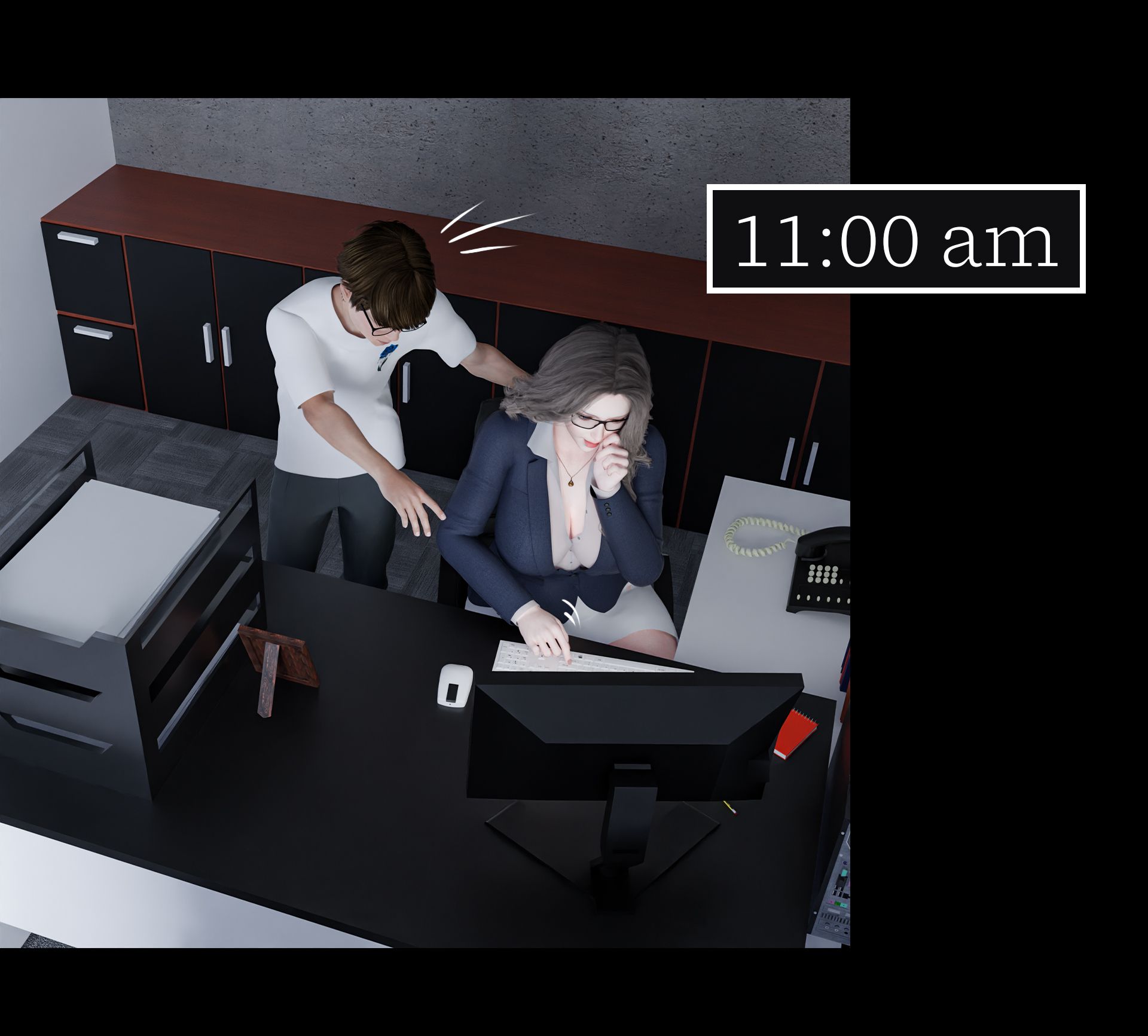 My Neighbor's Widow [Rose Blue 3D] - Chapter 2 — Page 84