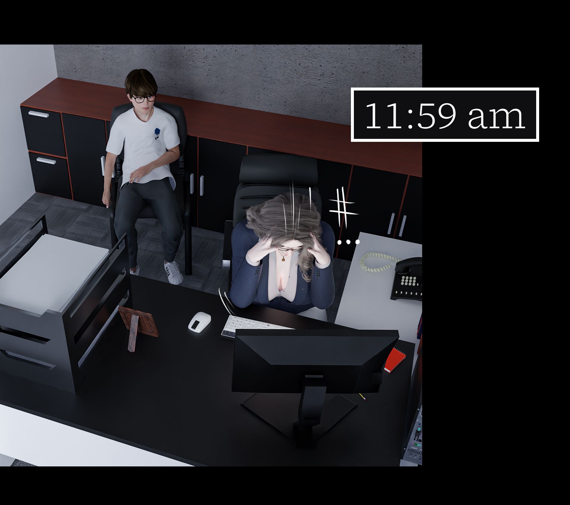 My Neighbor's Widow [Rose Blue 3D] - Chapter 2 — Page 86
