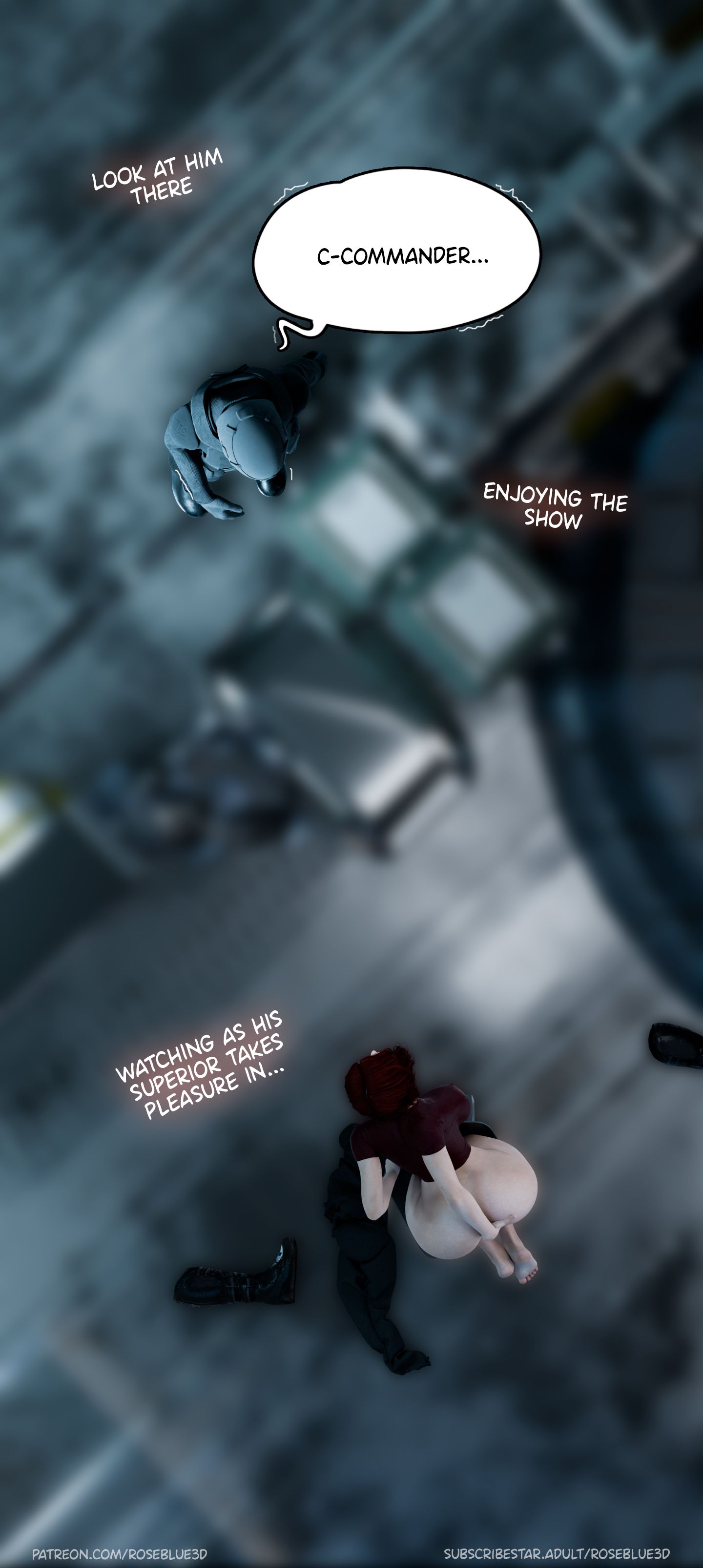 My Neighbor's Widow [Rose Blue 3D] - Chapter 30.1 — Page 35