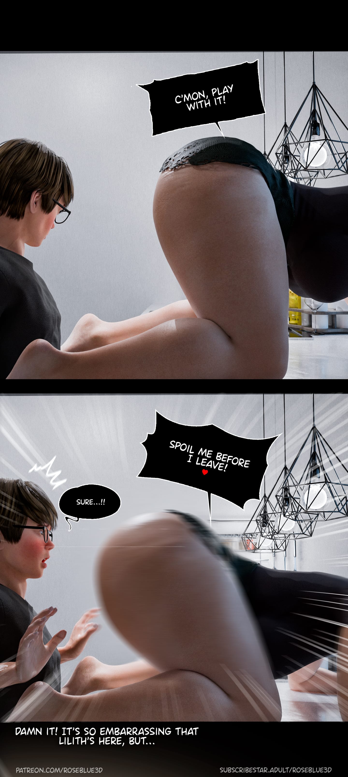My Neighbor's Widow [Rose Blue 3D] - Chapter 36 — Page 20