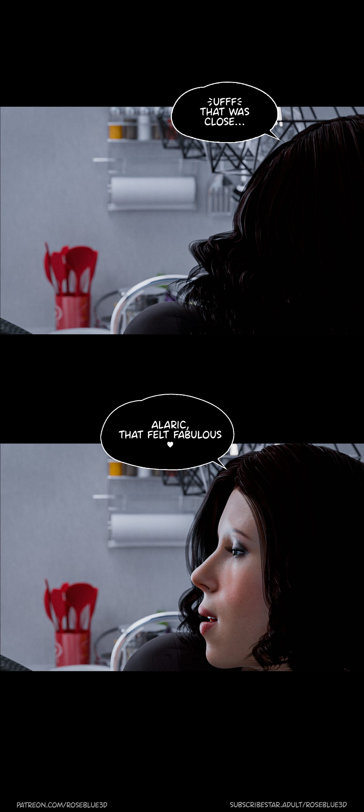 My Neighbor's Widow [Rose Blue 3D] - Chapter 36 — Page 73