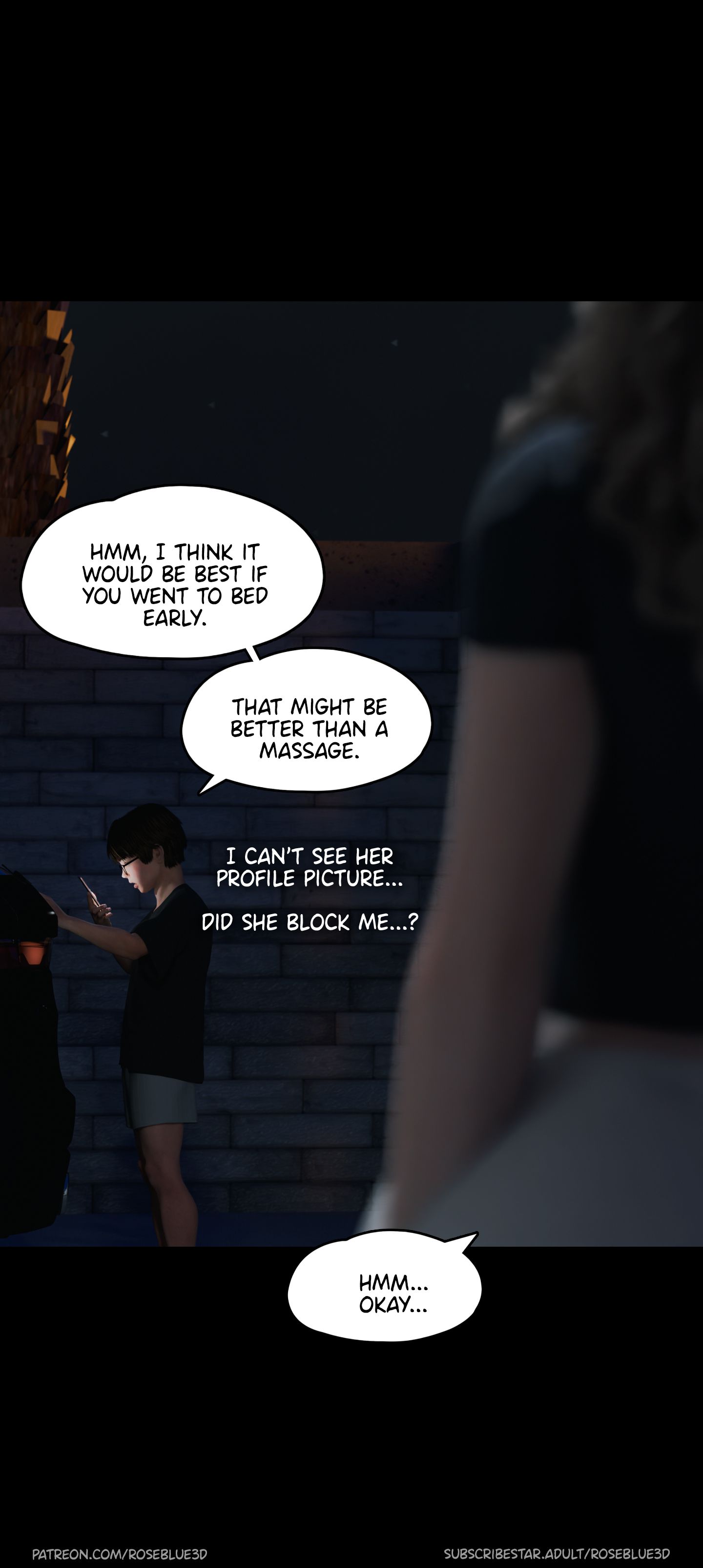 My Neighbor's Widow [Rose Blue 3D] - Chapter 22 — Page 85