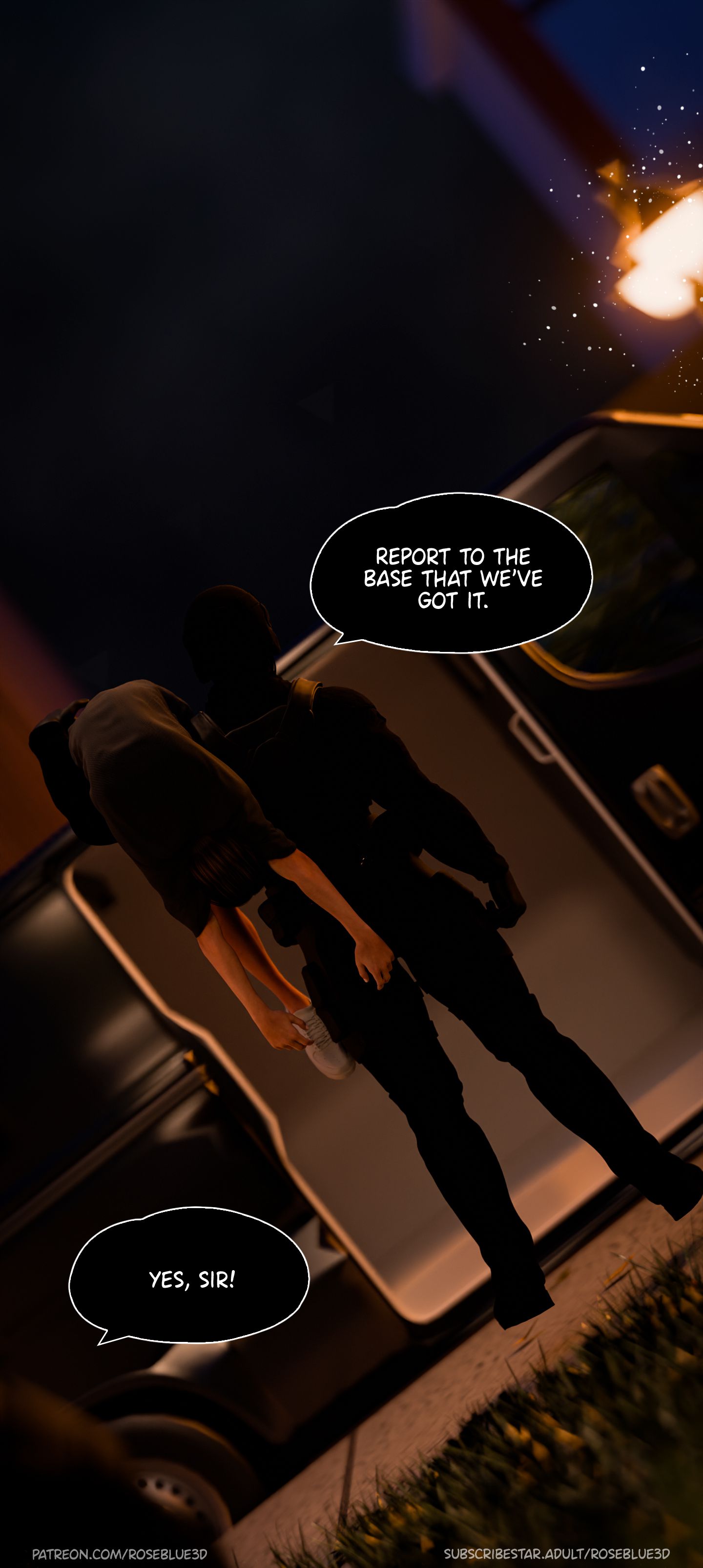 My Neighbor's Widow [Rose Blue 3D] - Chapter 22 — Page 99