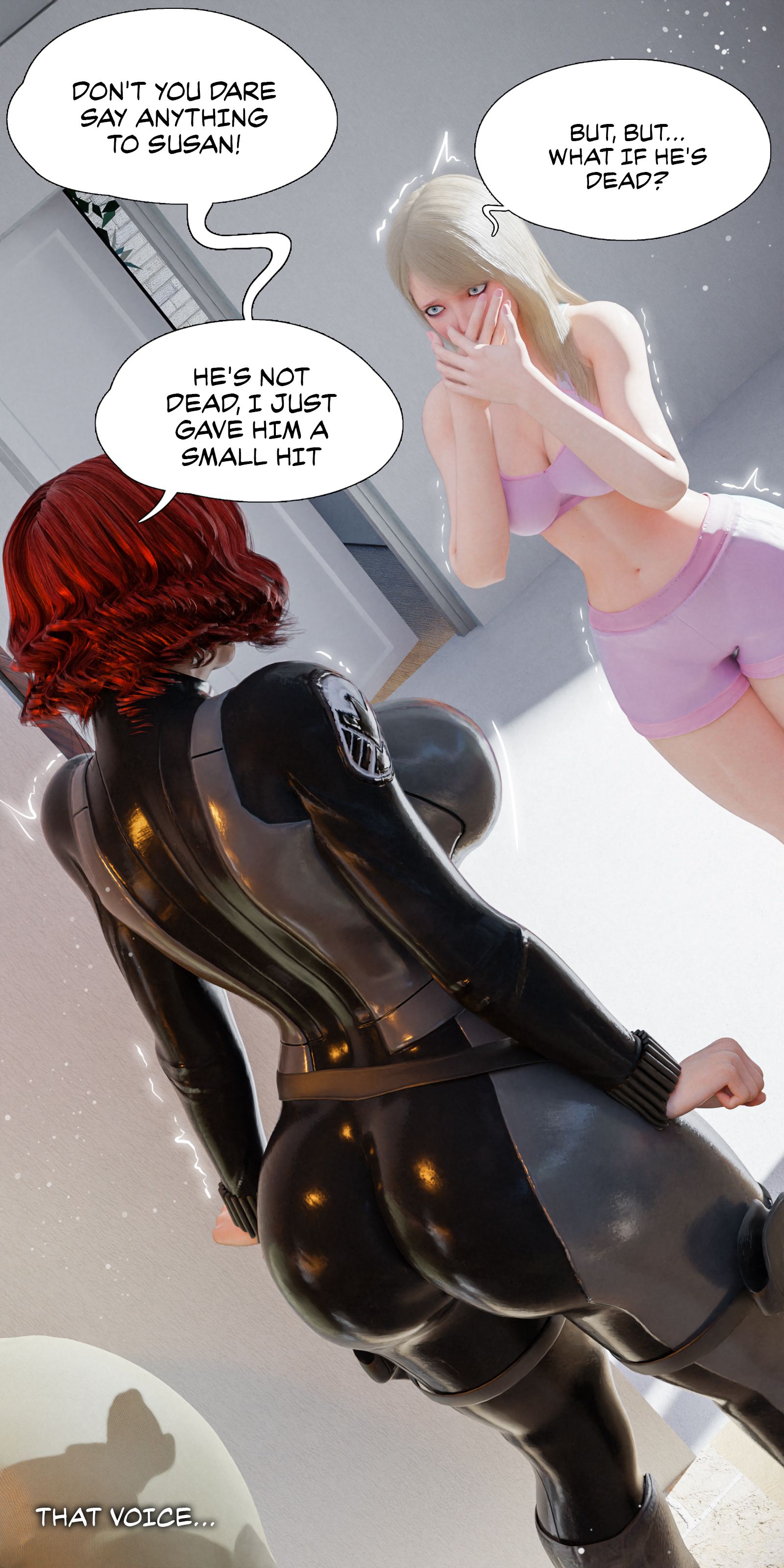 My Neighbor's Widow [Rose Blue 3D] - Chapter 5 — Page 60