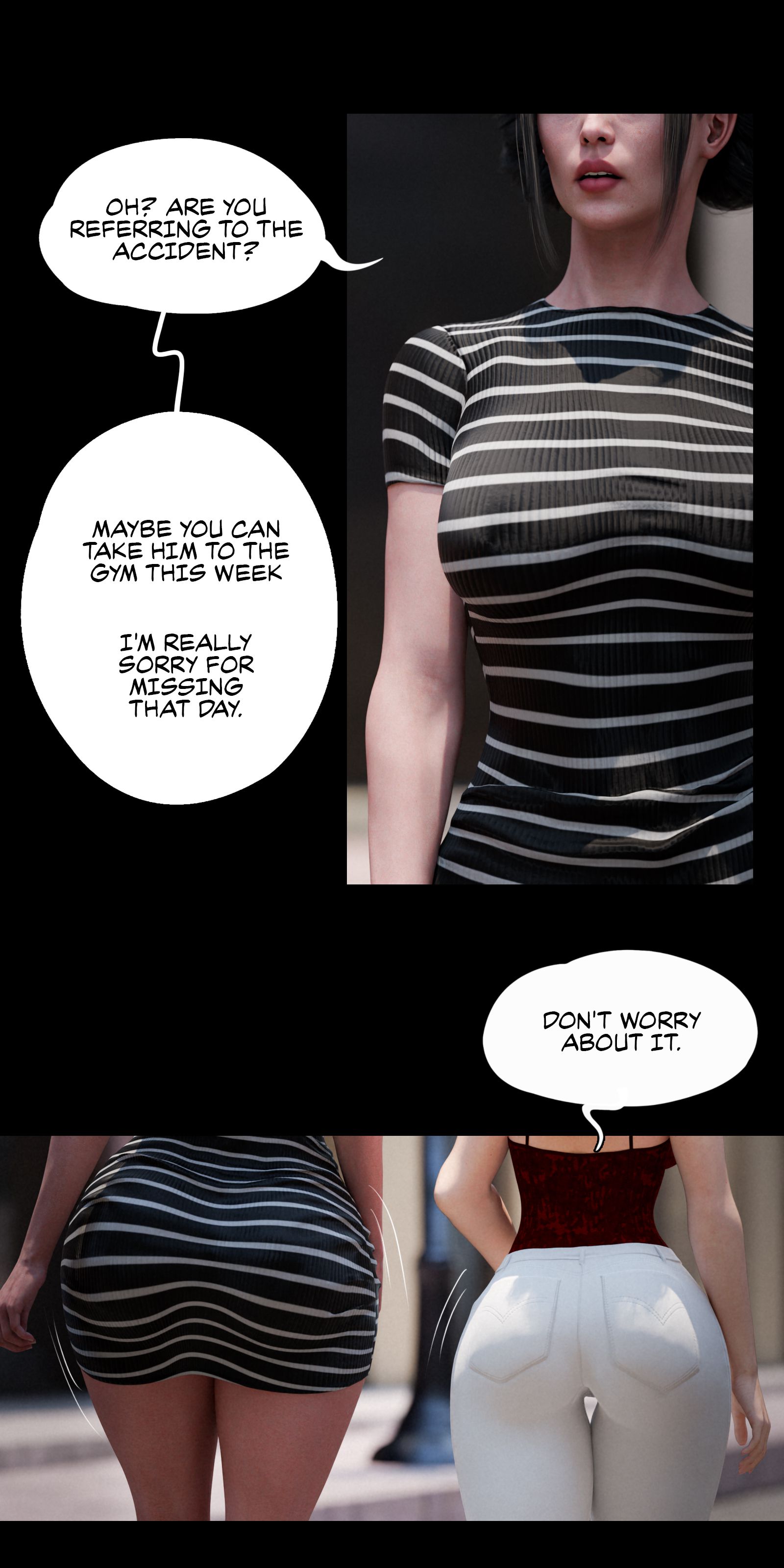 My Neighbor's Widow [Rose Blue 3D] - Chapter 5 — Page 88