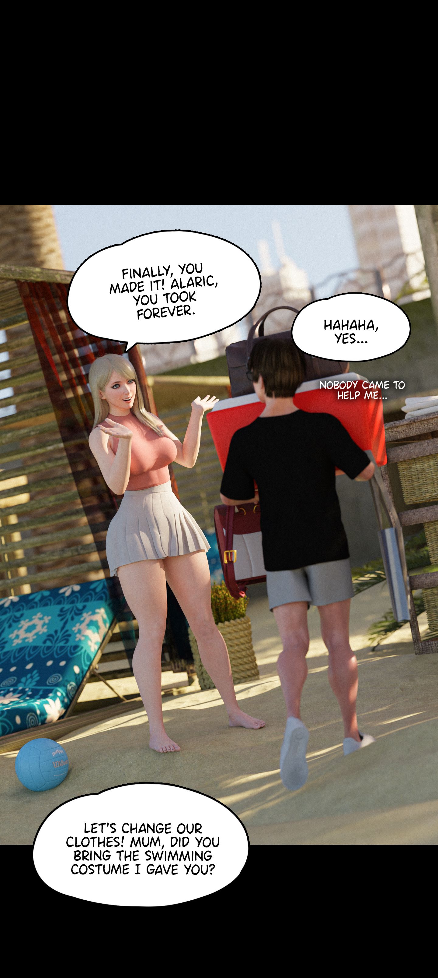 My Neighbor's Widow [Rose Blue 3D] - Chapter 19 — Page 48