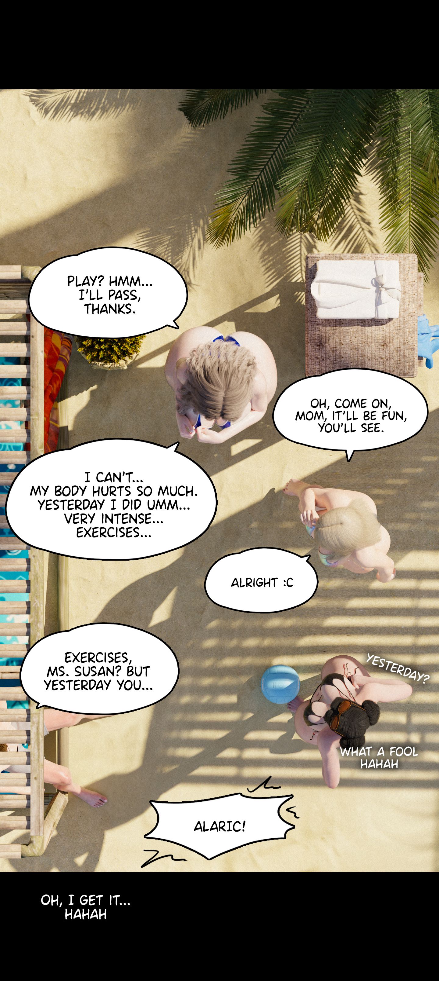 My Neighbor's Widow [Rose Blue 3D] - Chapter 19 — Page 91