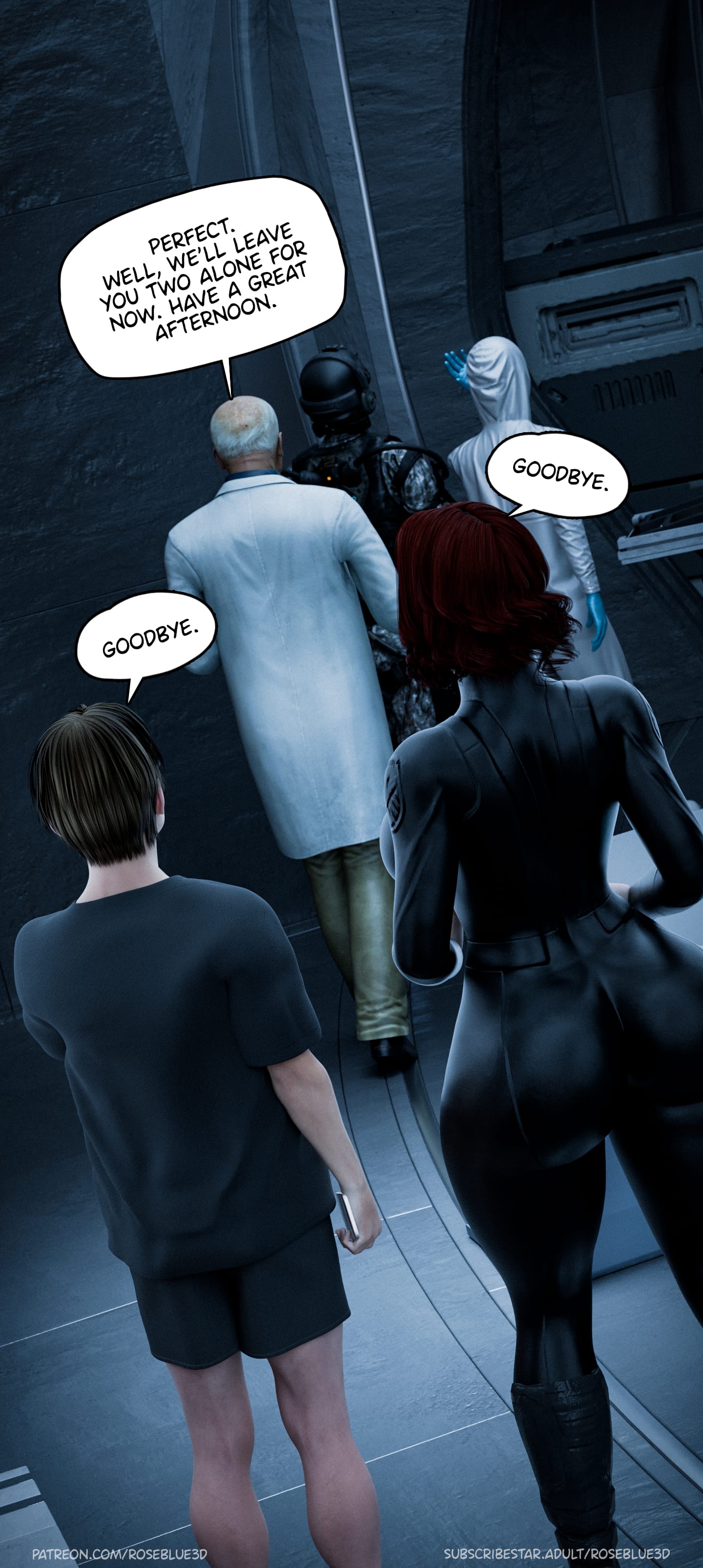 My Neighbor's Widow [Rose Blue 3D] - Chapter 34 — Page 104