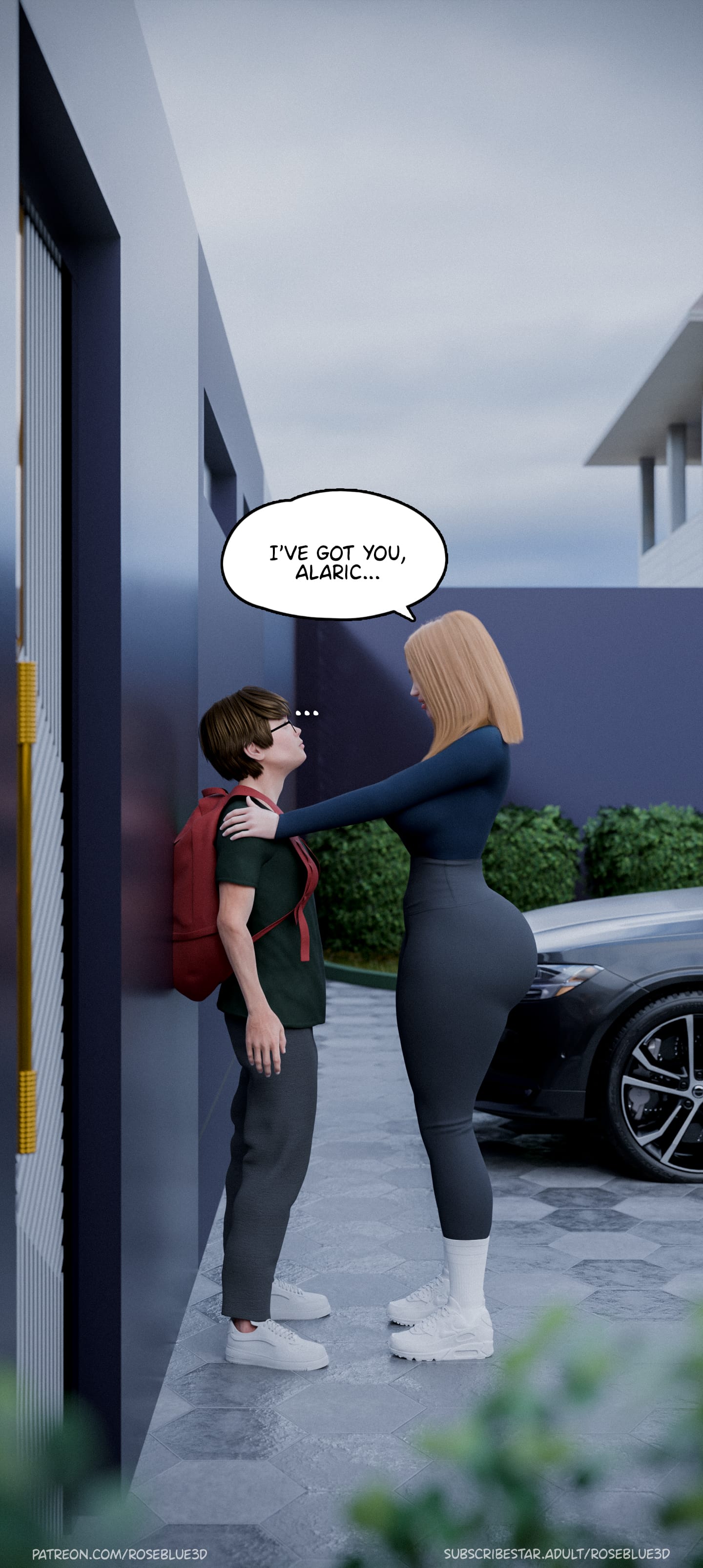 My Neighbor's Widow [Rose Blue 3D] - Chapter 40 — Page 36