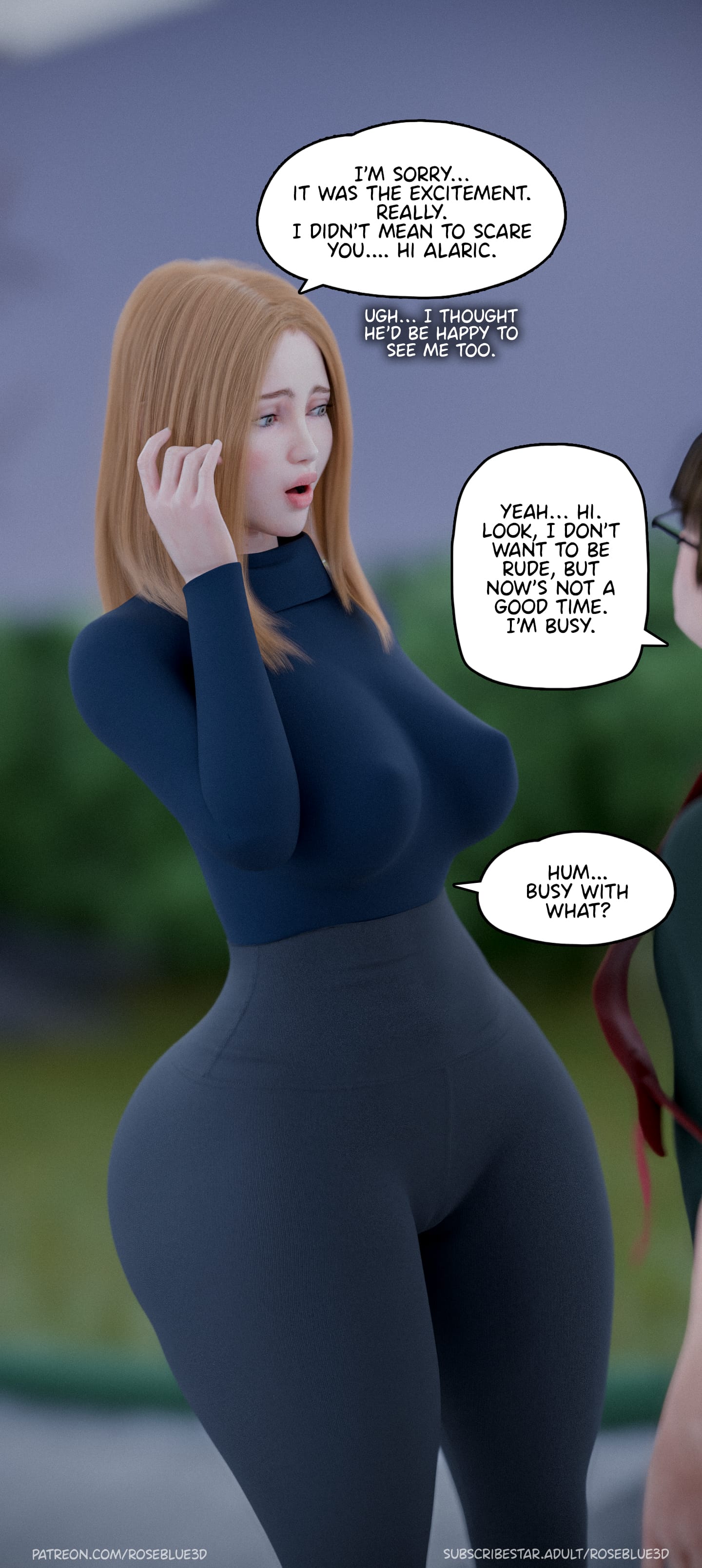 My Neighbor's Widow [Rose Blue 3D] - Chapter 40 — Page 39