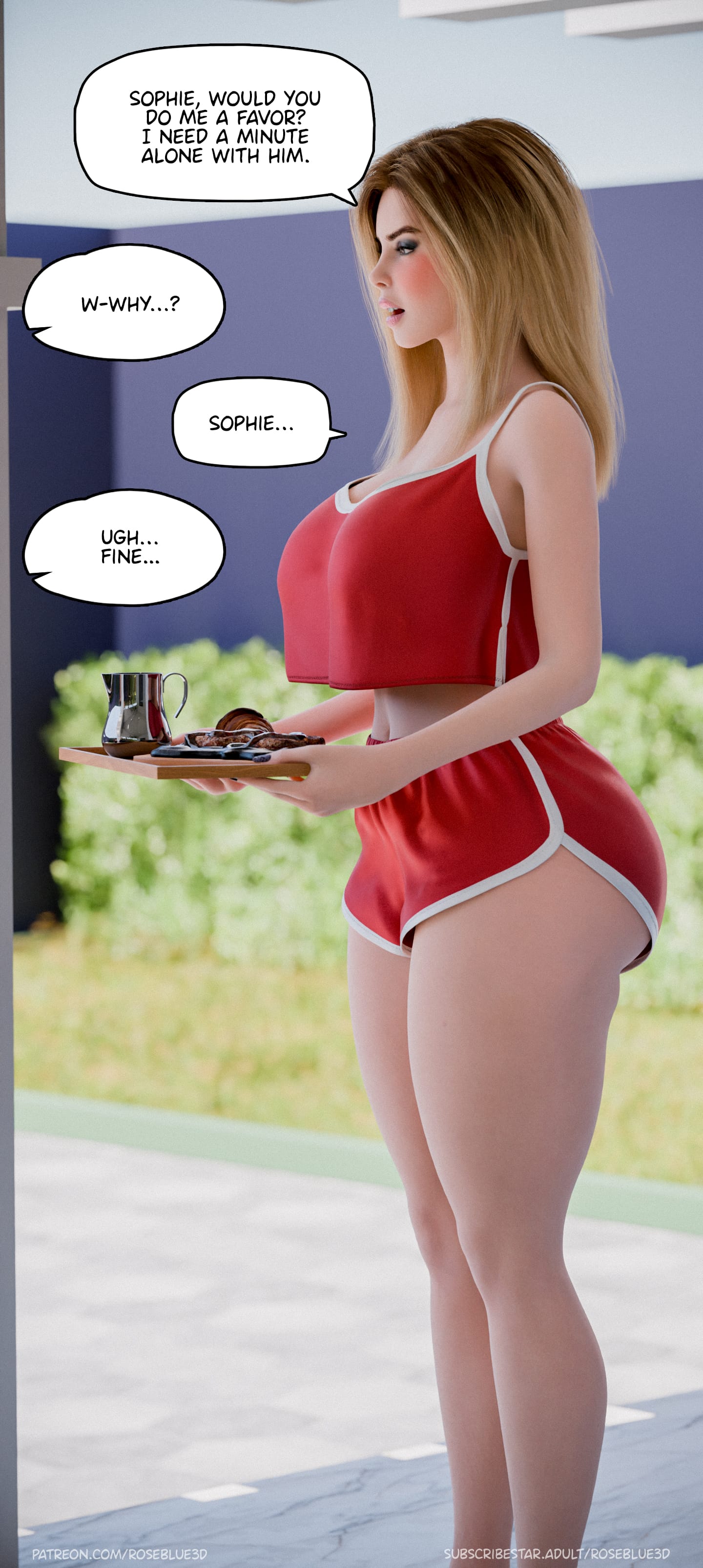 My Neighbor's Widow [Rose Blue 3D] - Chapter 40 — Page 71