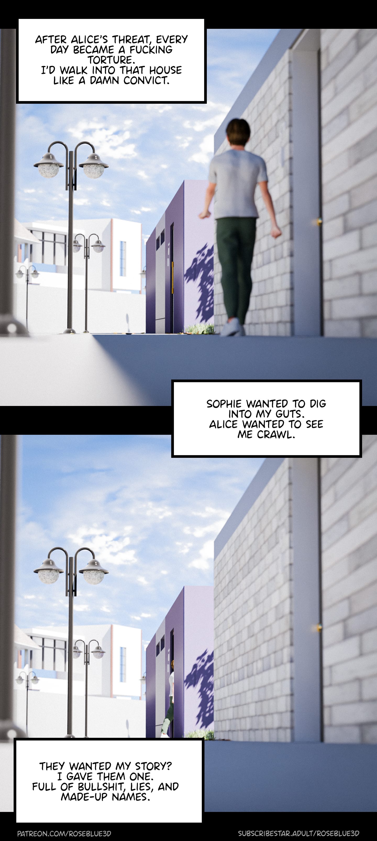 My Neighbor's Widow [Rose Blue 3D] - Chapter 40 — Page 81