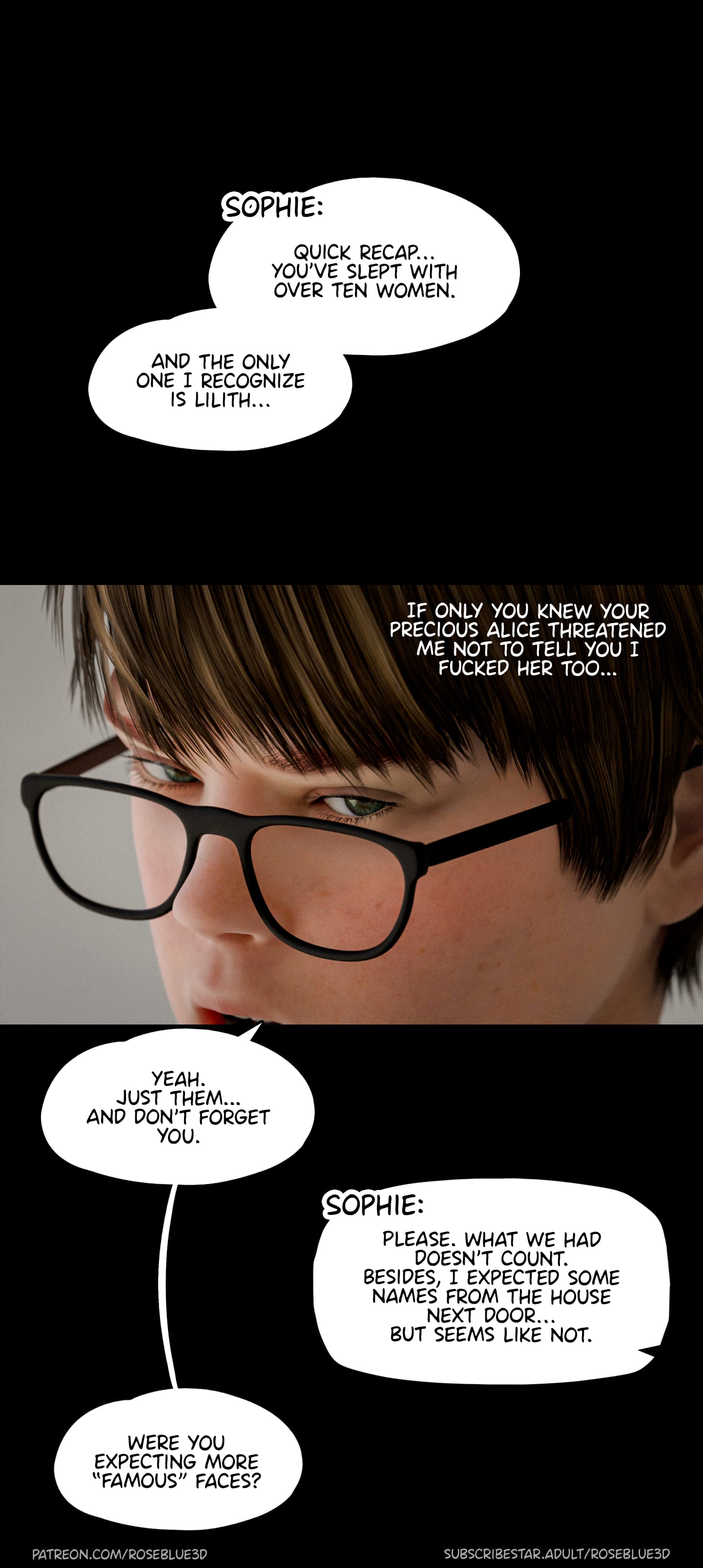 My Neighbor's Widow [Rose Blue 3D] - Chapter 40 — Page 86