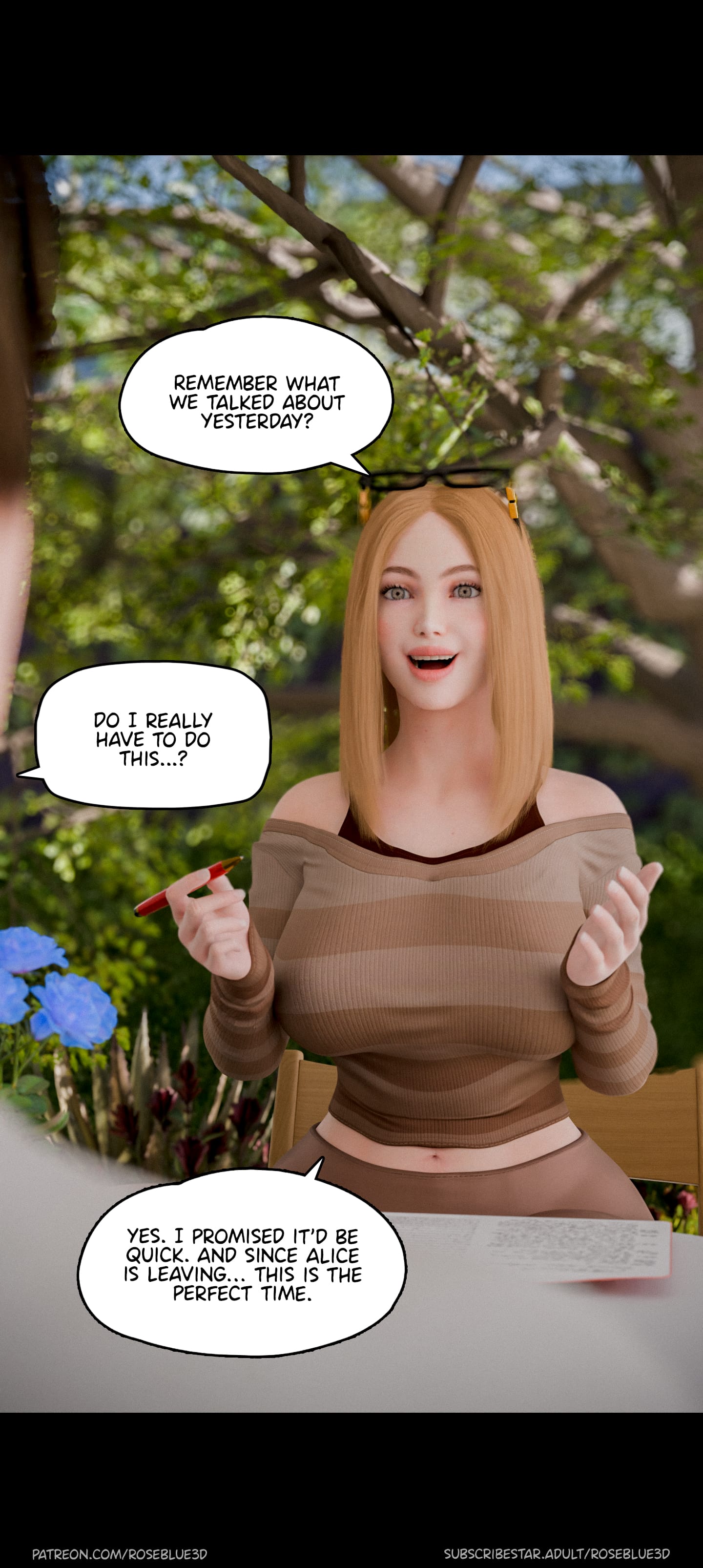 My Neighbor's Widow [Rose Blue 3D] - Chapter 40 — Page 88