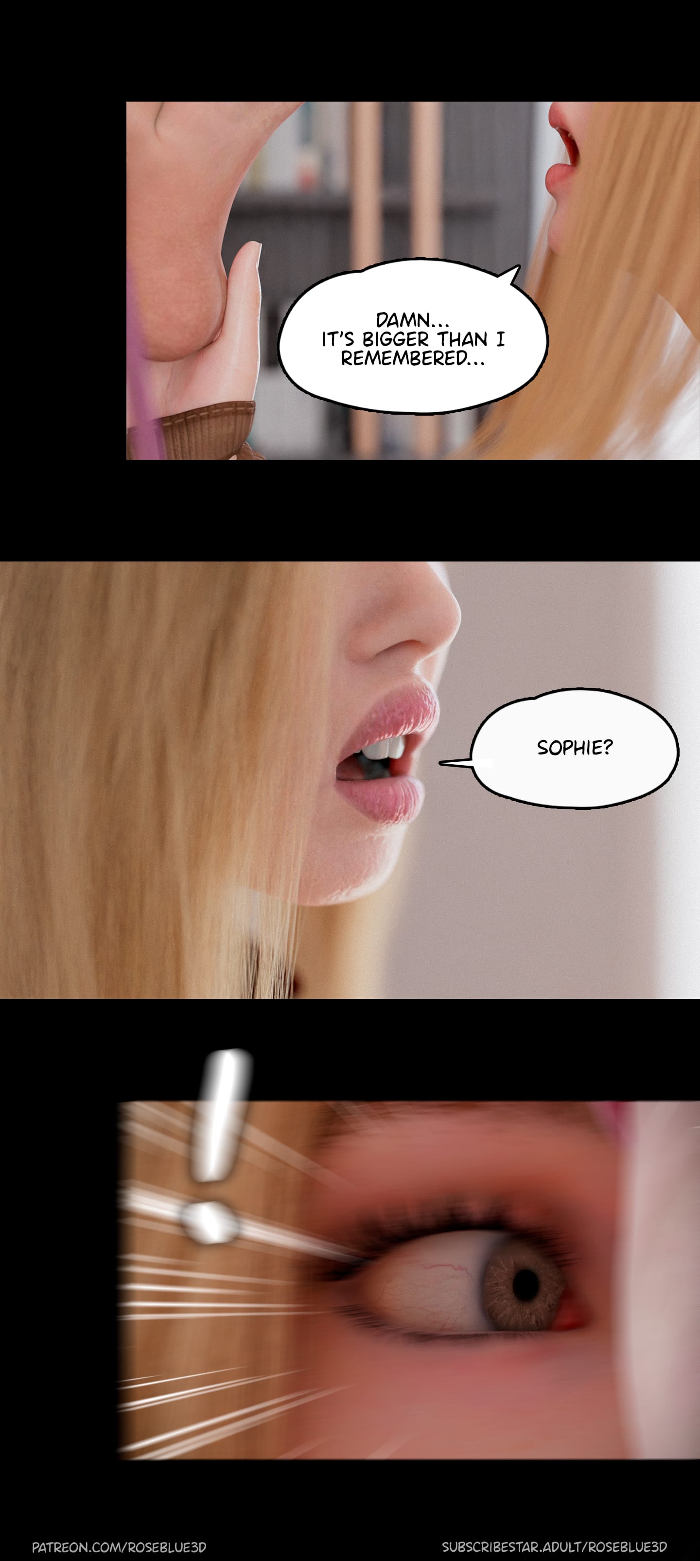 My Neighbor's Widow [Rose Blue 3D] - Chapter 40 — Page 97