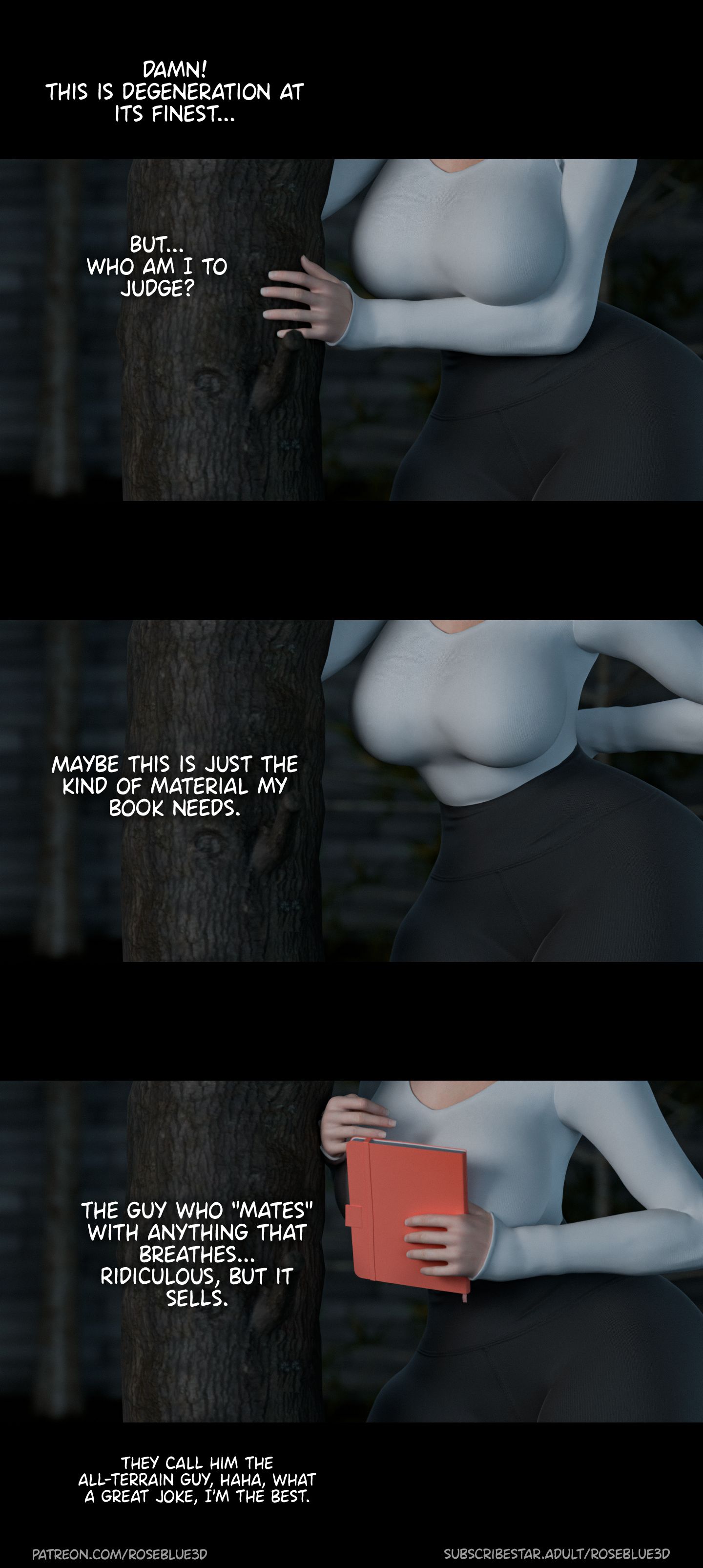 My Neighbor's Widow [Rose Blue 3D] - Chapter 29 — Page 33