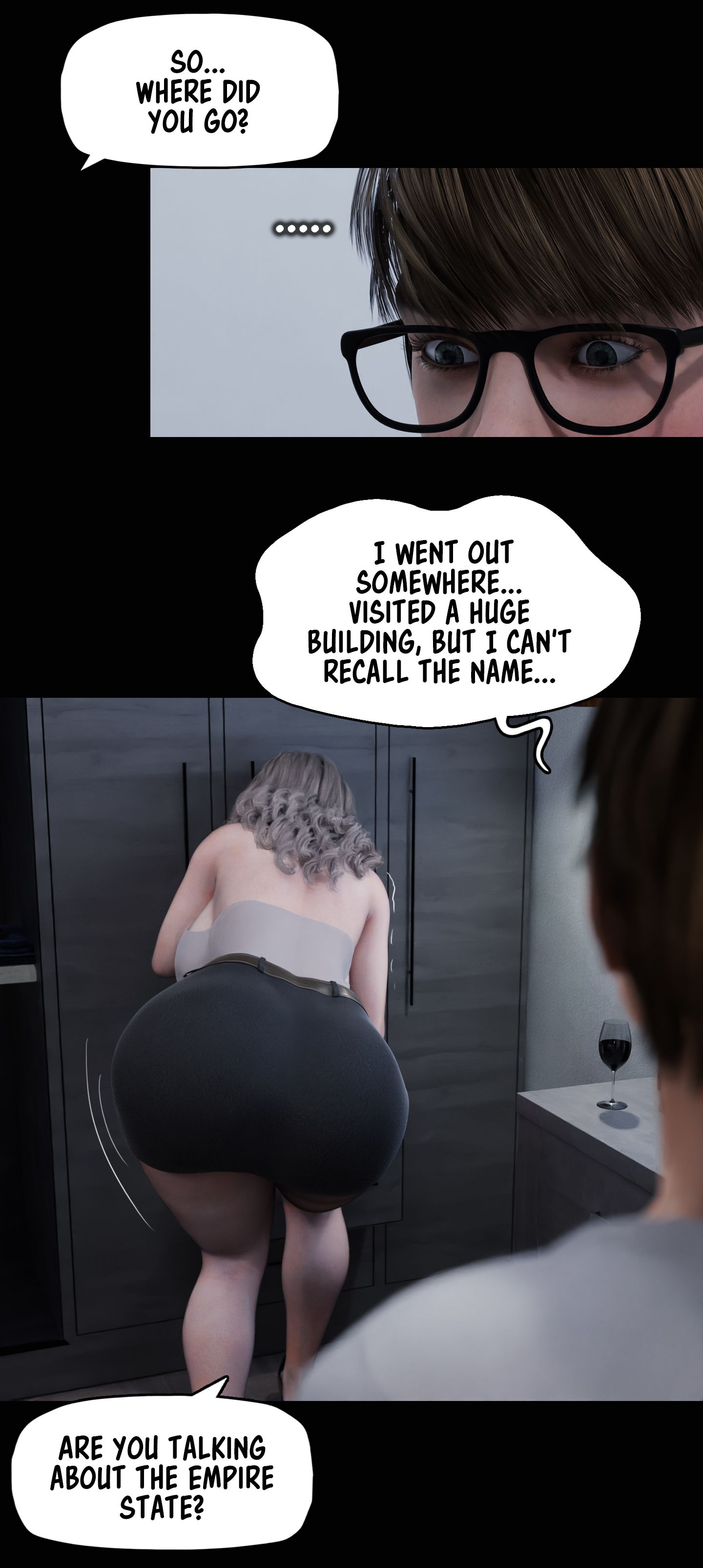 My Neighbor's Widow [Rose Blue 3D] - Chapter 8 — Page 20