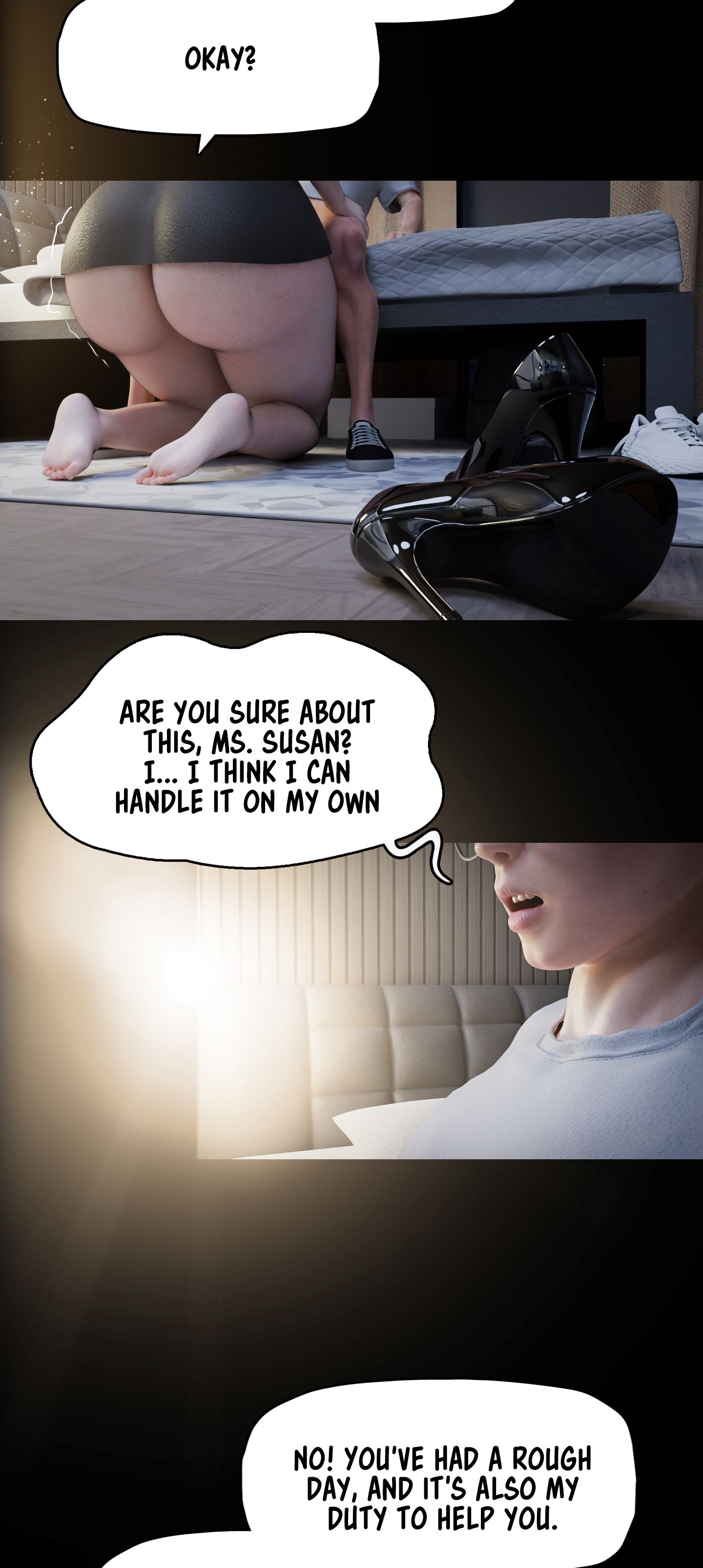 My Neighbor's Widow [Rose Blue 3D] - Chapter 8 — Page 80