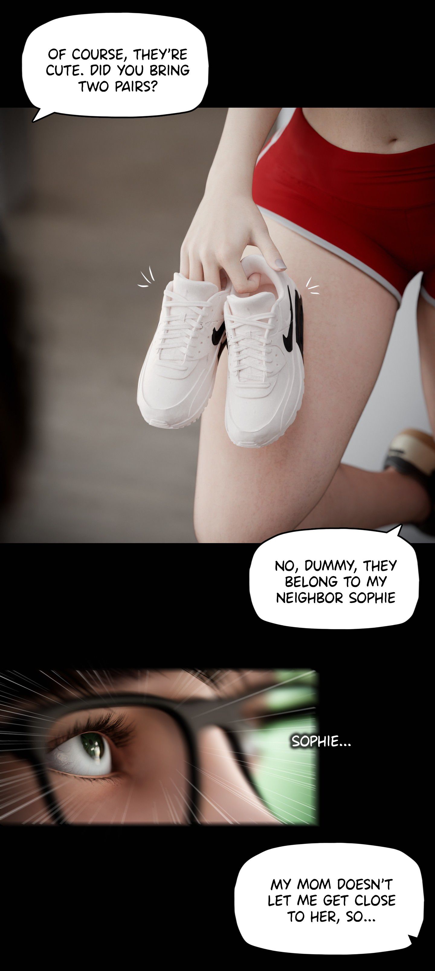 My Neighbor's Widow [Rose Blue 3D] - Chapter 12 — Page 104
