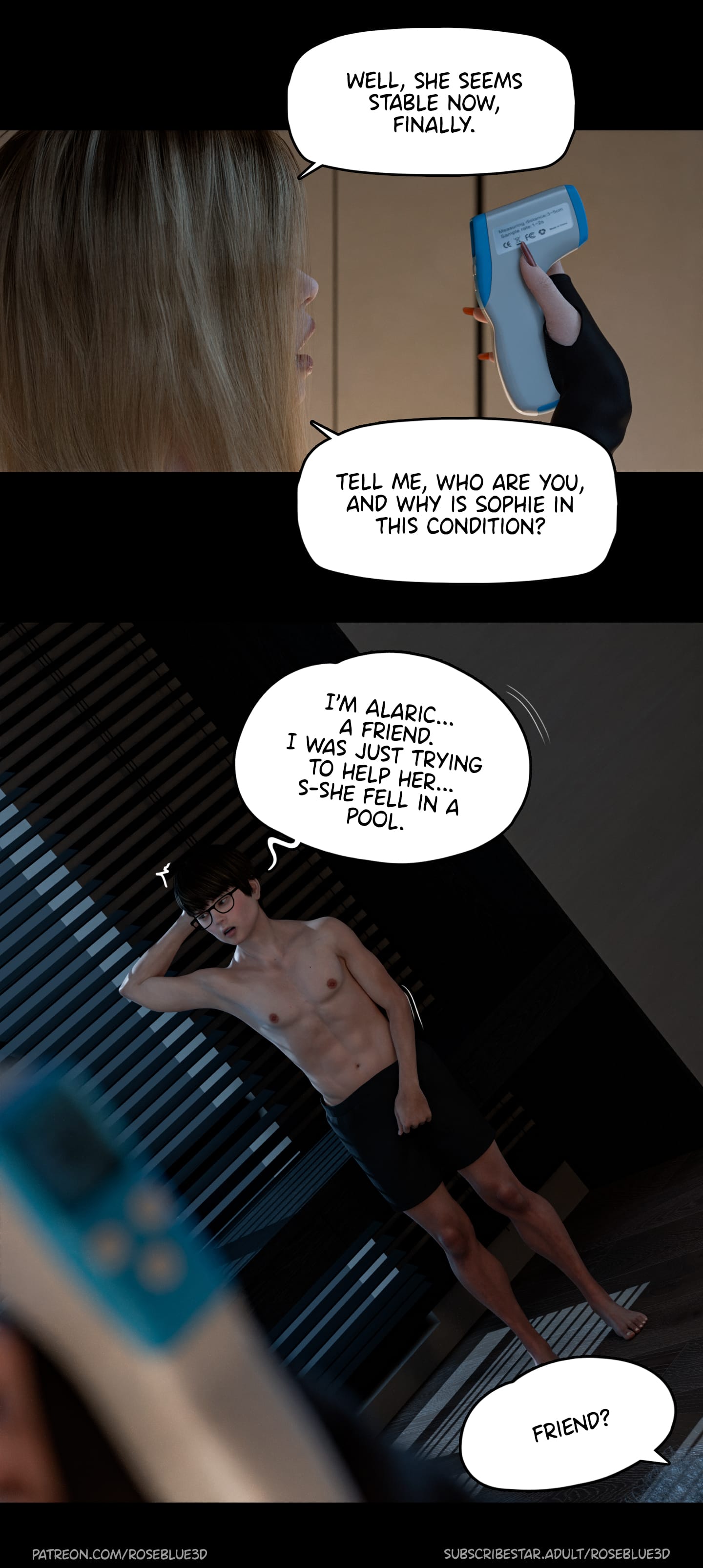 My Neighbor's Widow [Rose Blue 3D] - Chapter 32 — Page 35