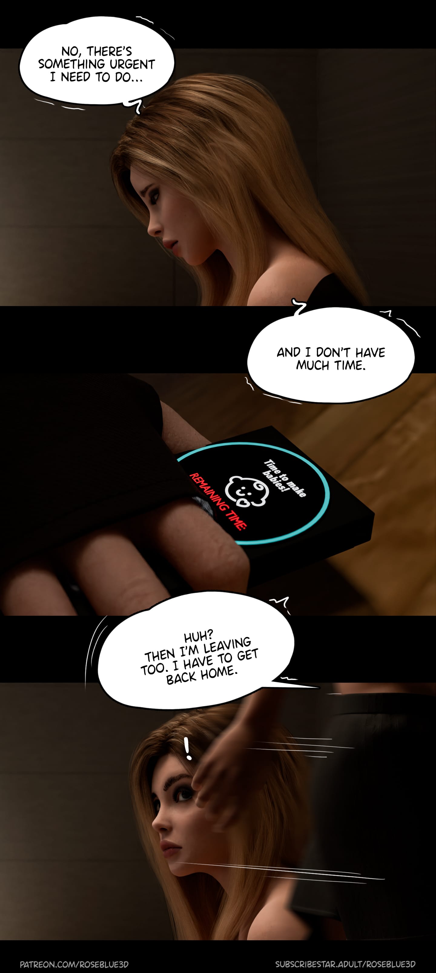 My Neighbor's Widow [Rose Blue 3D] - Chapter 32 — Page 46