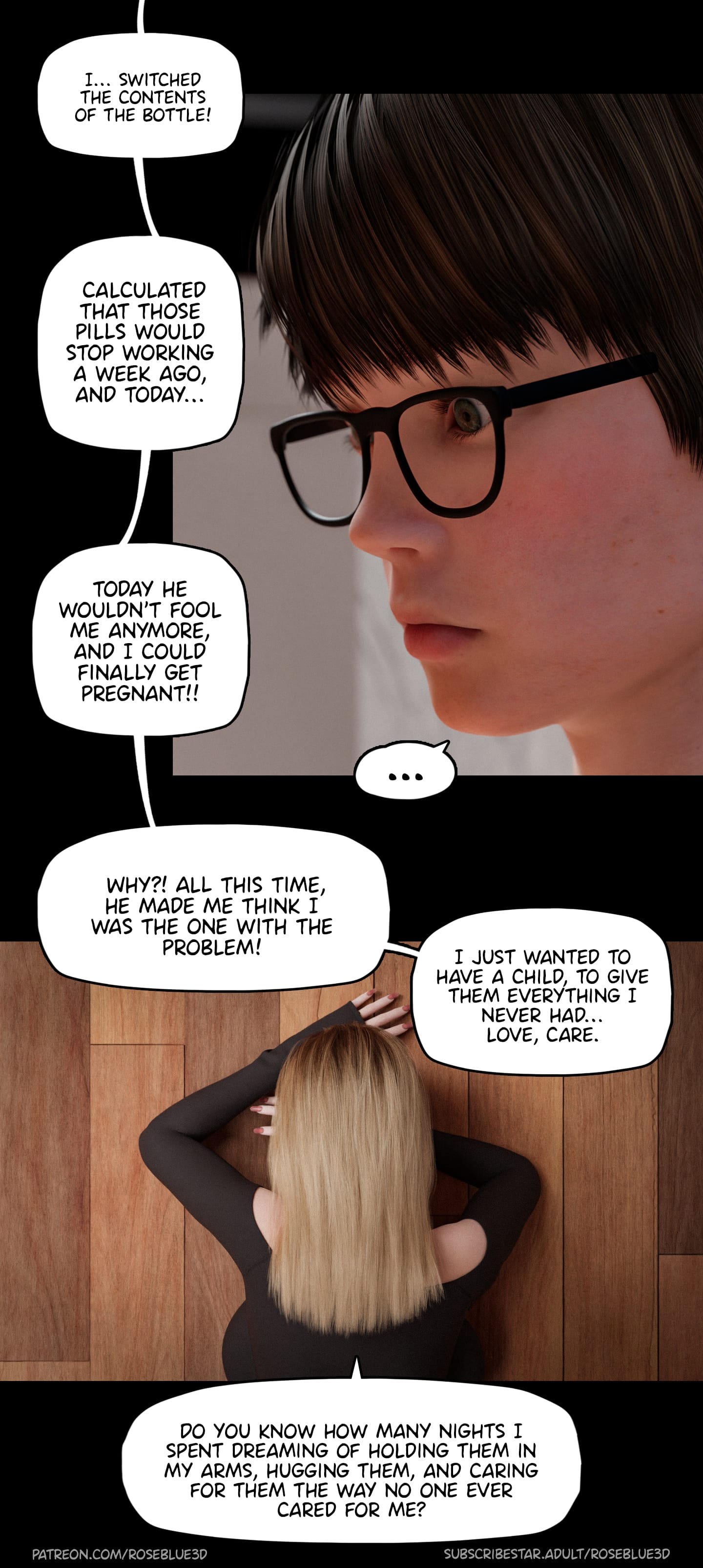My Neighbor's Widow [Rose Blue 3D] - Chapter 32 — Page 63