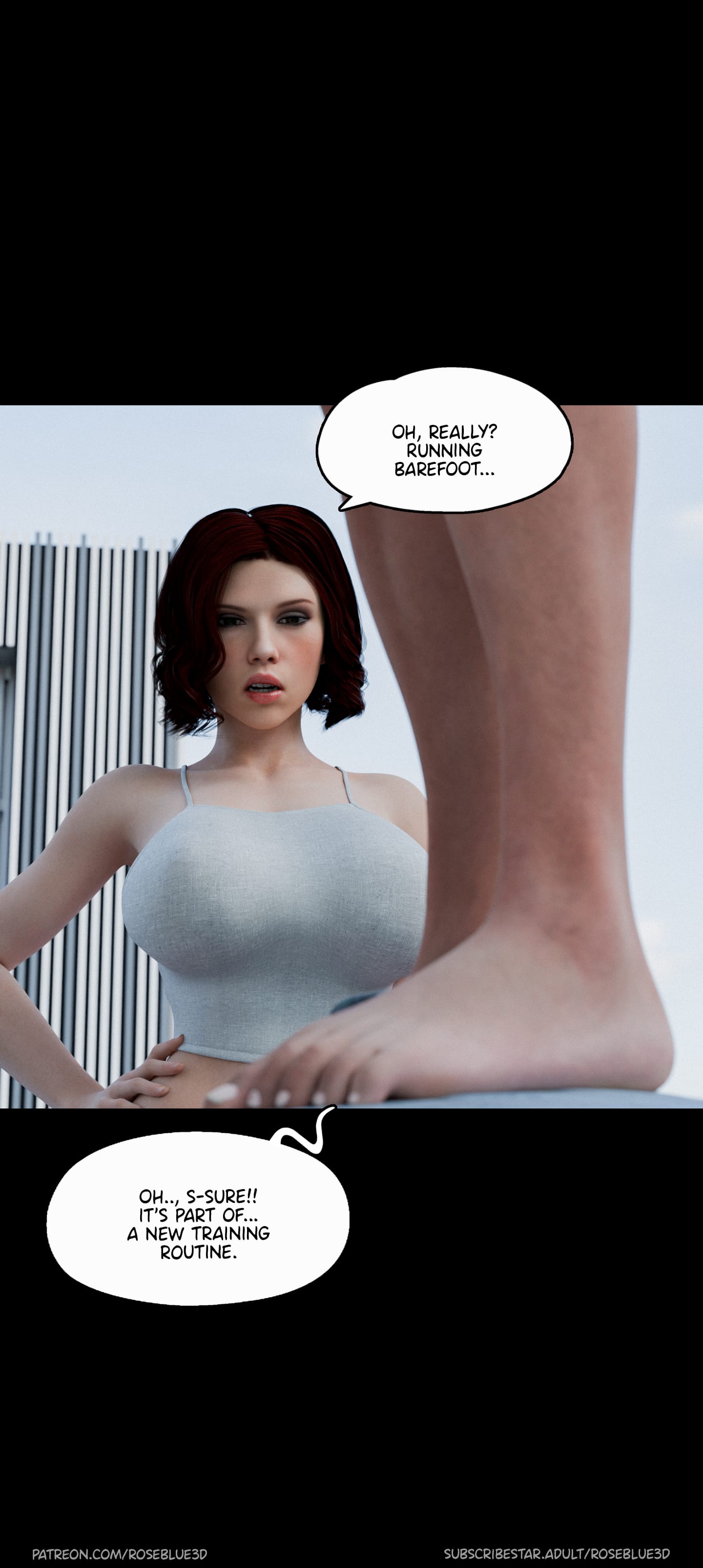 My Neighbor's Widow [Rose Blue 3D] - Chapter 31 — Page 32