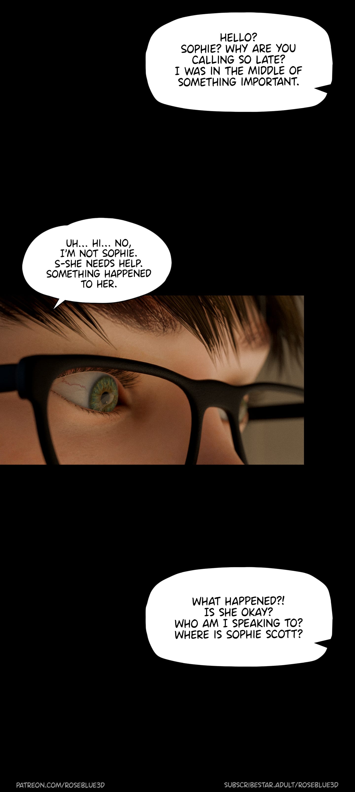 My Neighbor's Widow [Rose Blue 3D] - Chapter 31 — Page 97
