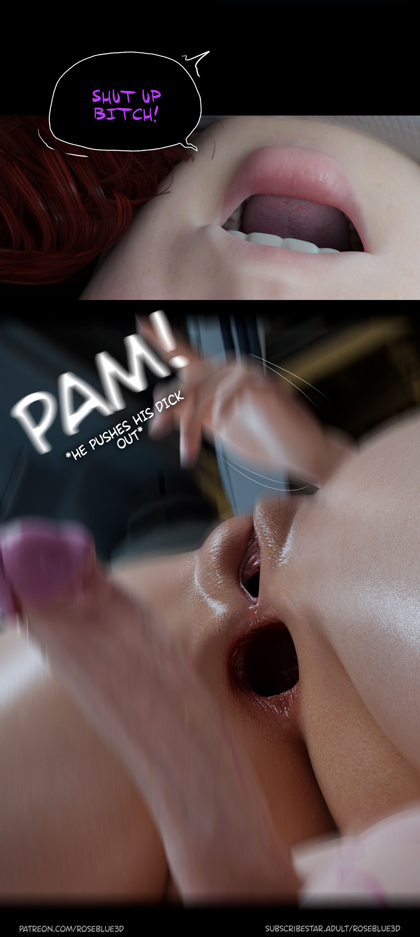 My Neighbor's Widow [Rose Blue 3D] - Chapter 24 — Page 60