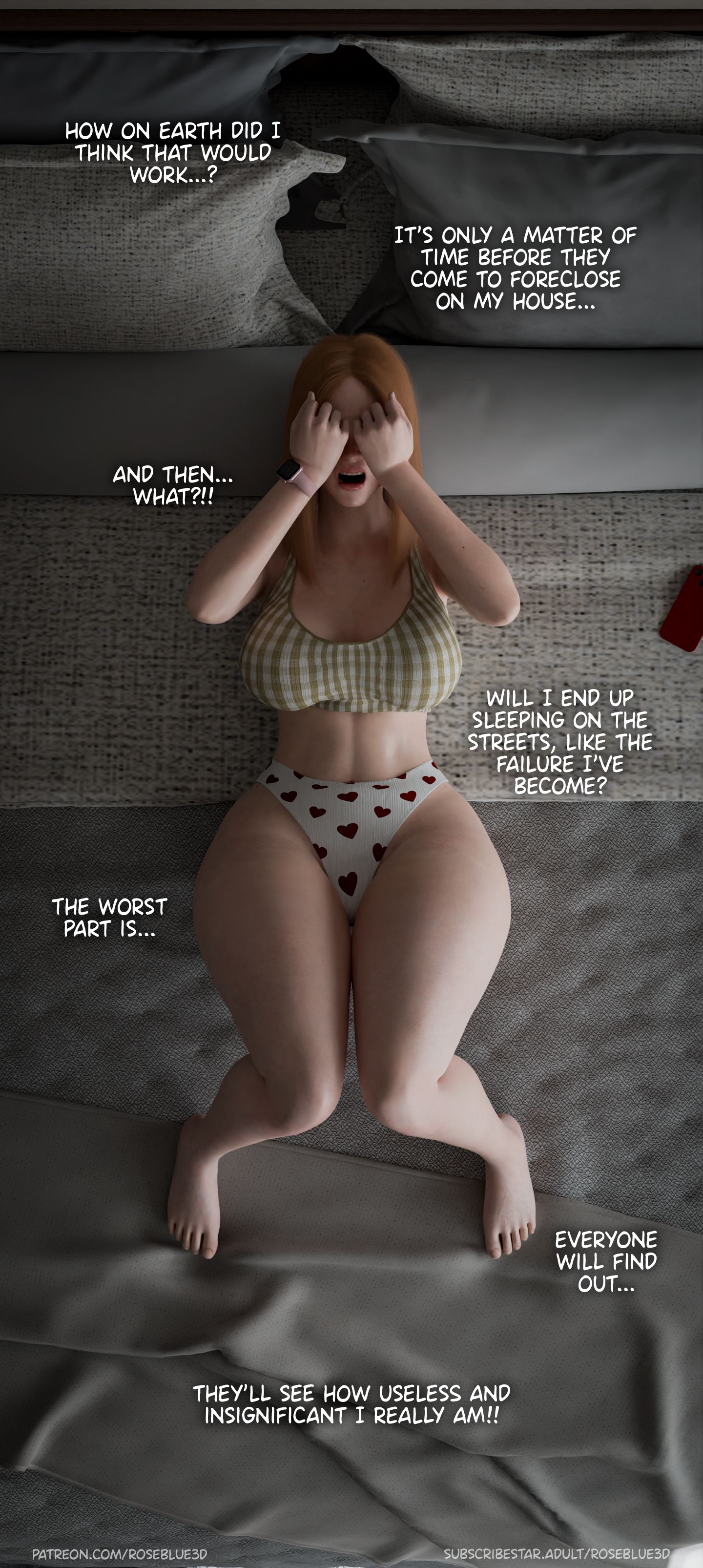My Neighbor's Widow [Rose Blue 3D] - Chapter 28 — Page 10