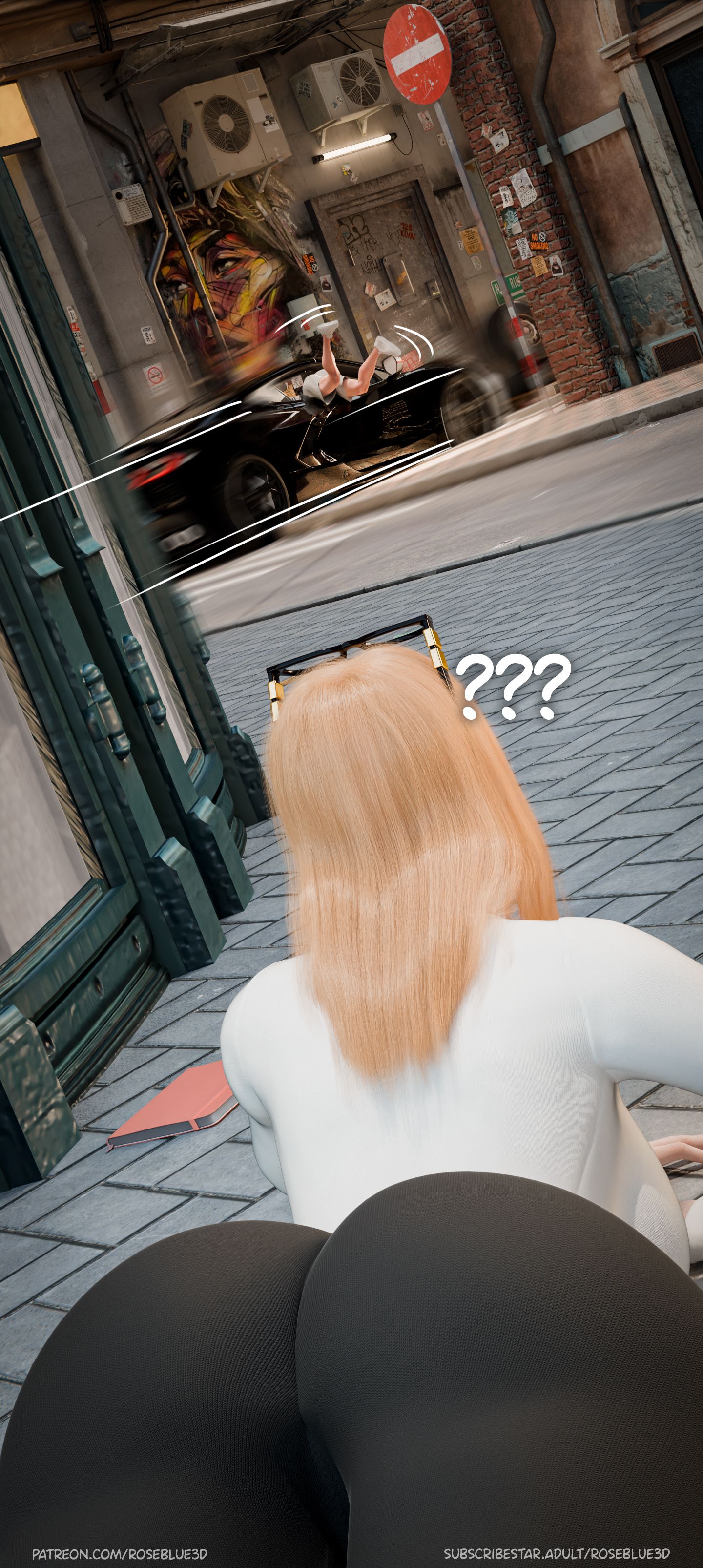 My Neighbor's Widow [Rose Blue 3D] - Chapter 28 — Page 24