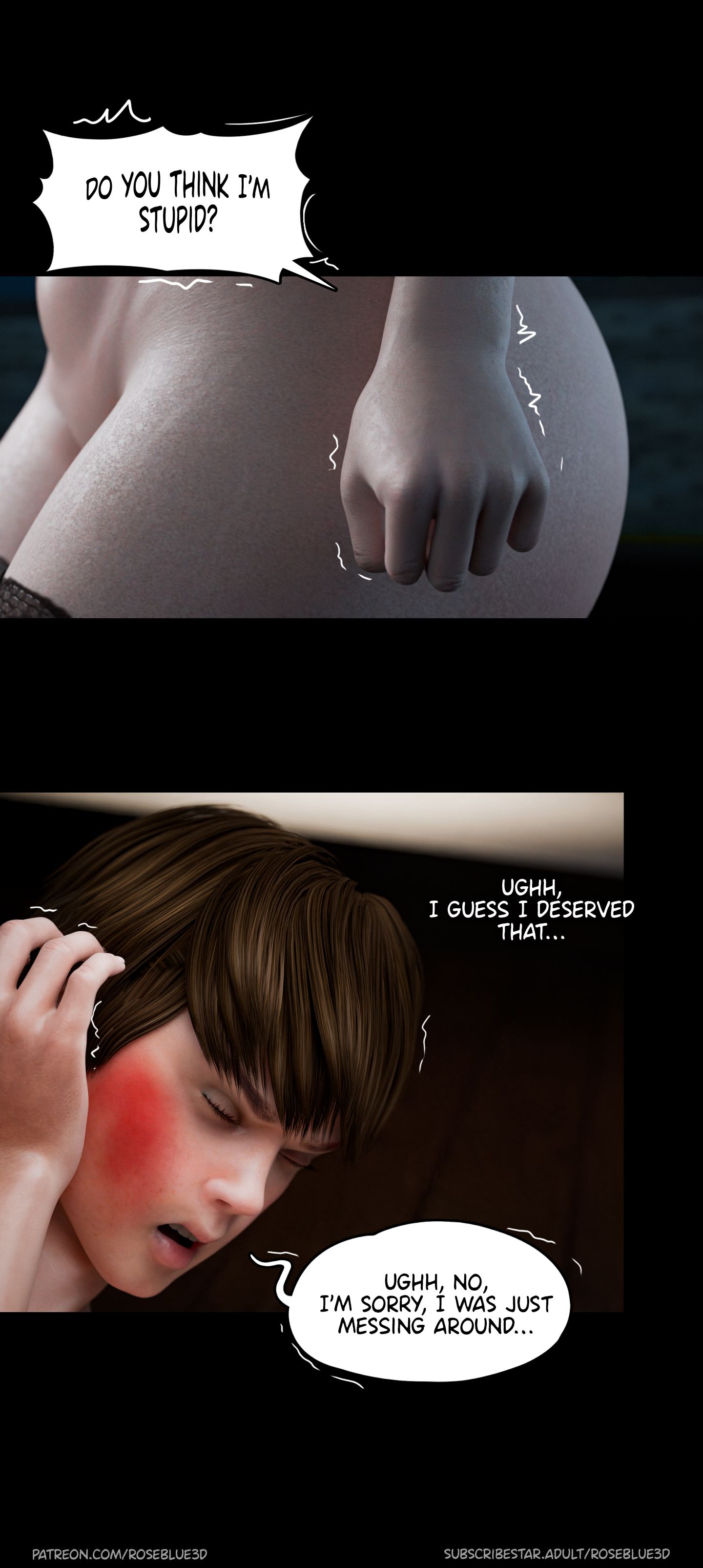 My Neighbor's Widow [Rose Blue 3D] - Chapter 28 — Page 48