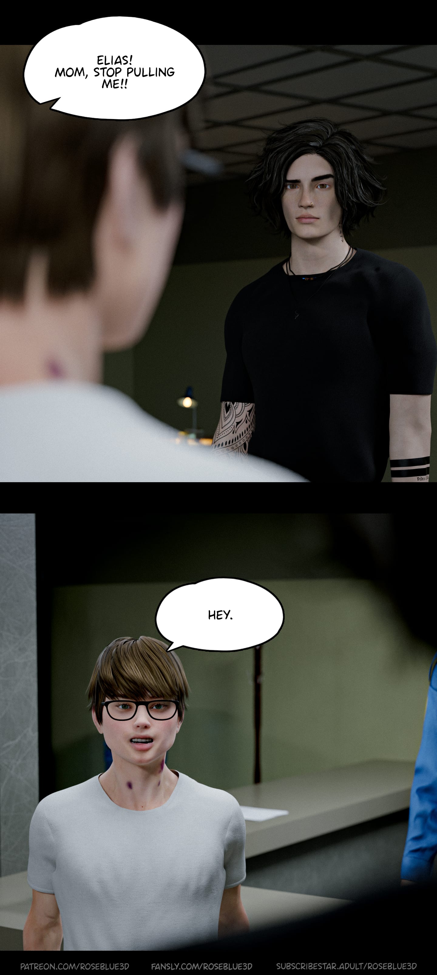 My Neighbor's Widow [Rose Blue 3D] - Chapter 44 — Page 45