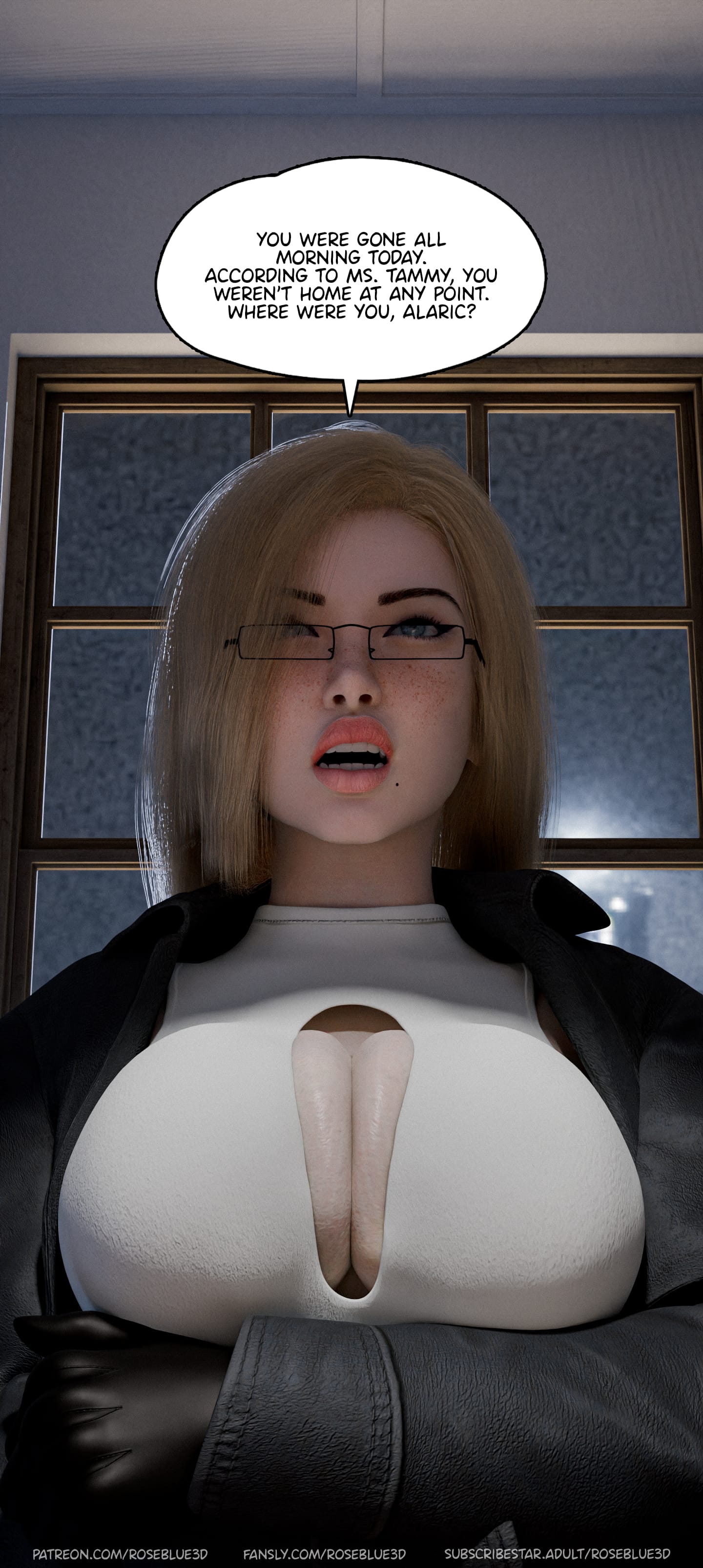 My Neighbor's Widow [Rose Blue 3D] - Chapter 44 — Page 74