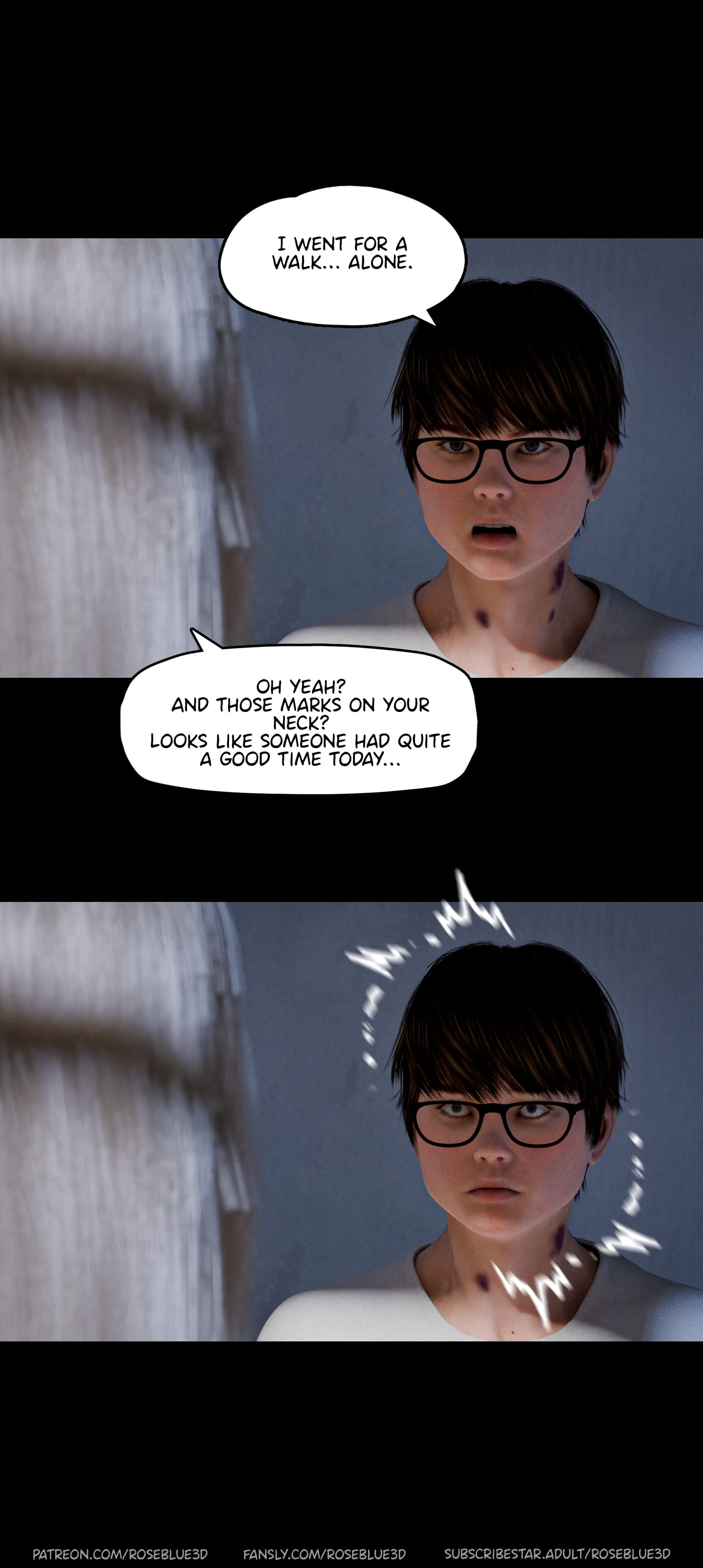 My Neighbor's Widow [Rose Blue 3D] - Chapter 44 — Page 75