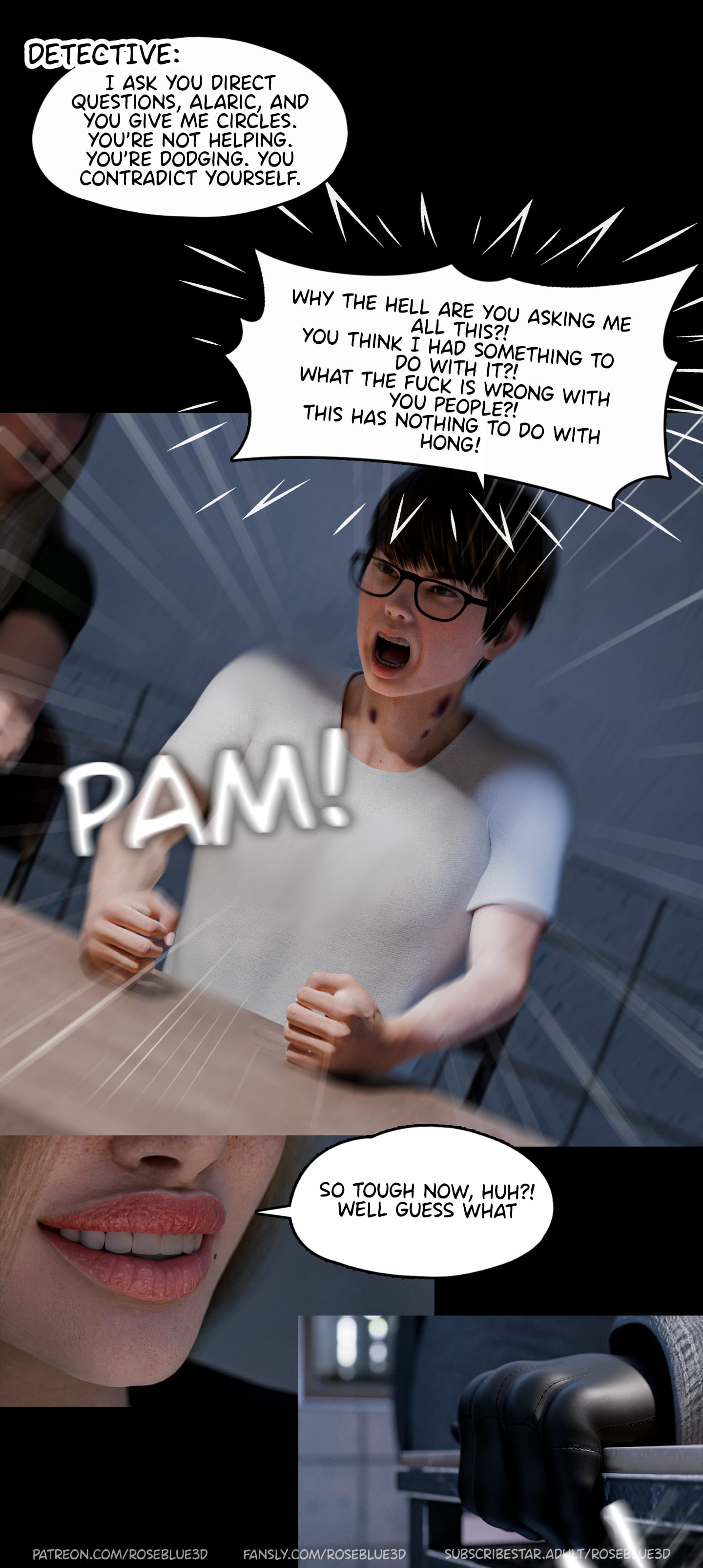 My Neighbor's Widow [Rose Blue 3D] - Chapter 44 — Page 78