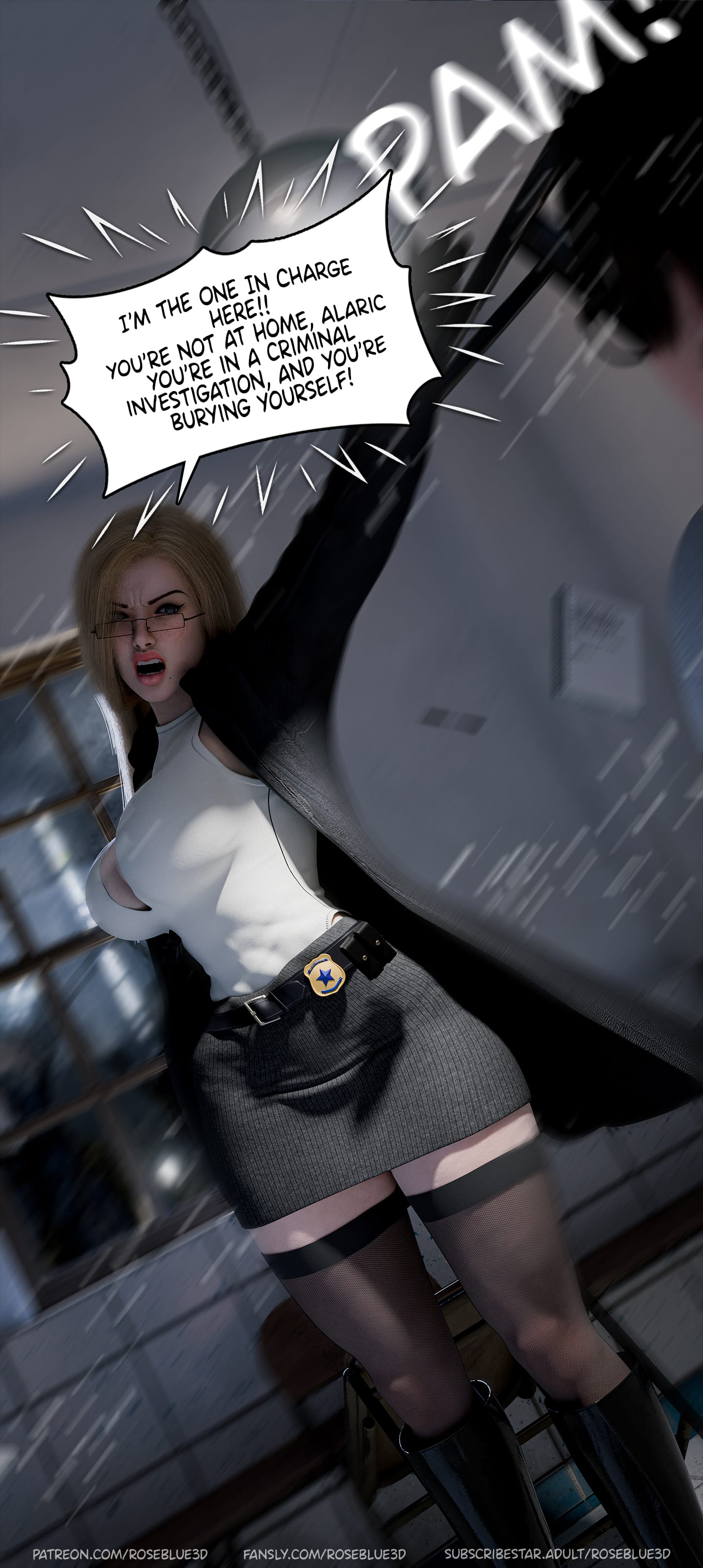 My Neighbor's Widow [Rose Blue 3D] - Chapter 44 — Page 79