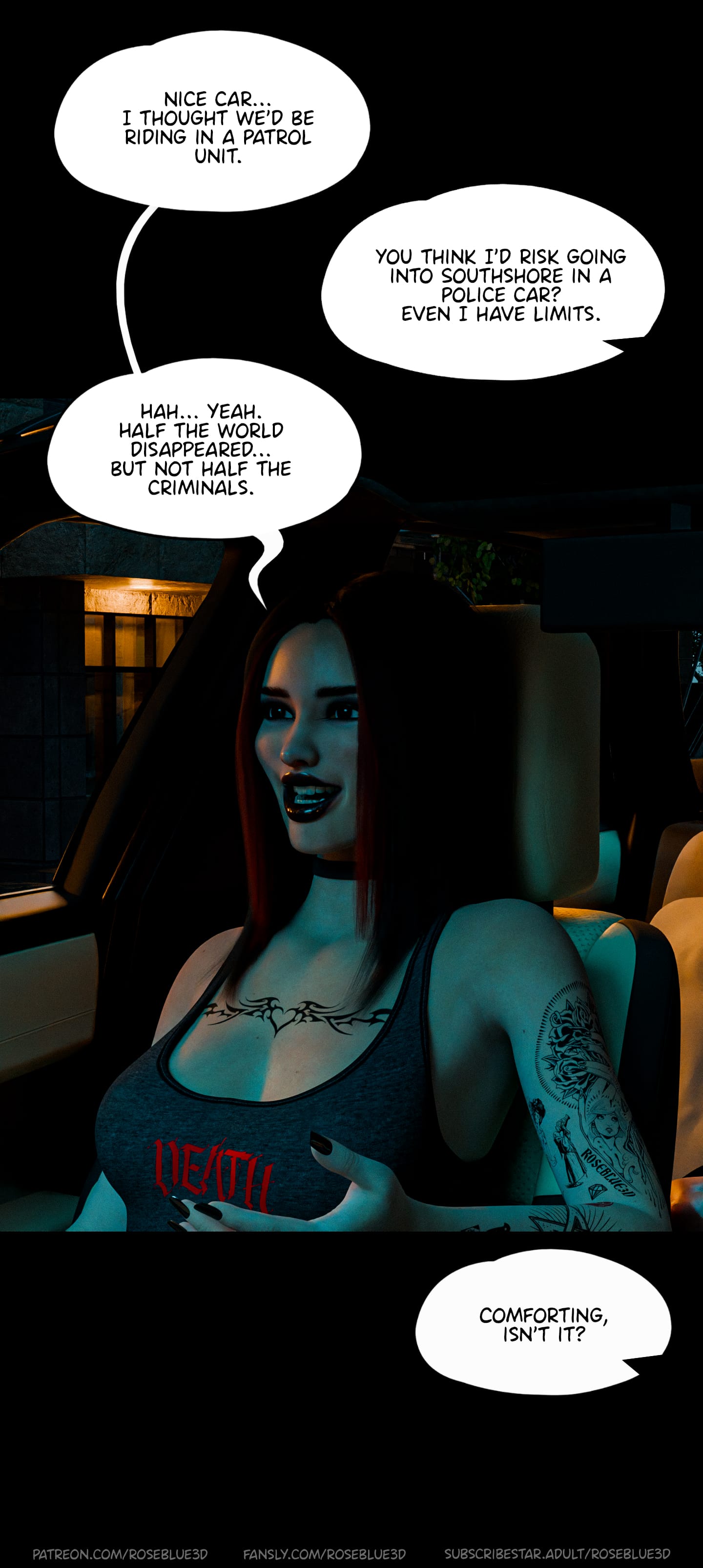 My Neighbor's Widow [Rose Blue 3D] - Chapter 44 — Page 84