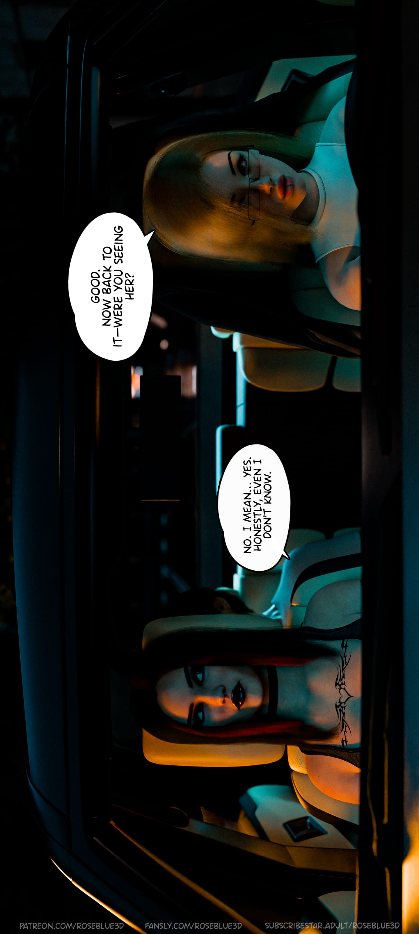 My Neighbor's Widow [Rose Blue 3D] - Chapter 44 — Page 89