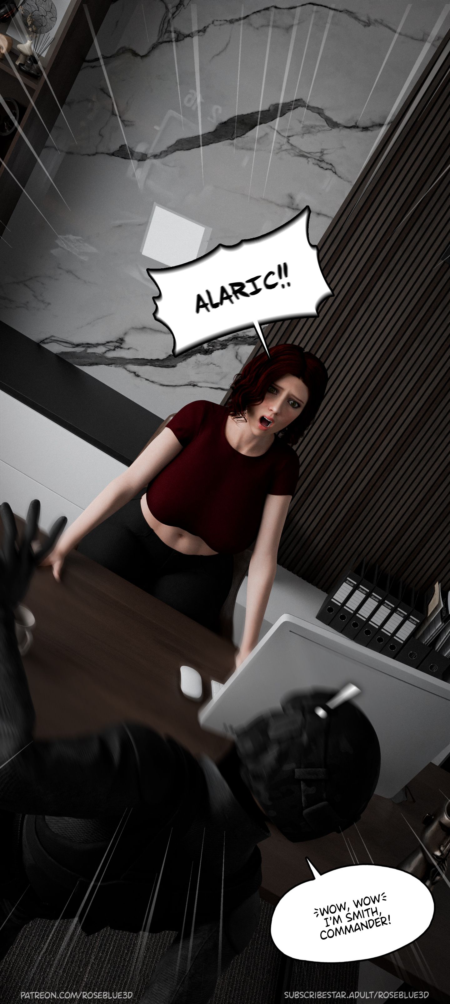 My Neighbor's Widow [Rose Blue 3D] - Chapter 30 — Page 128