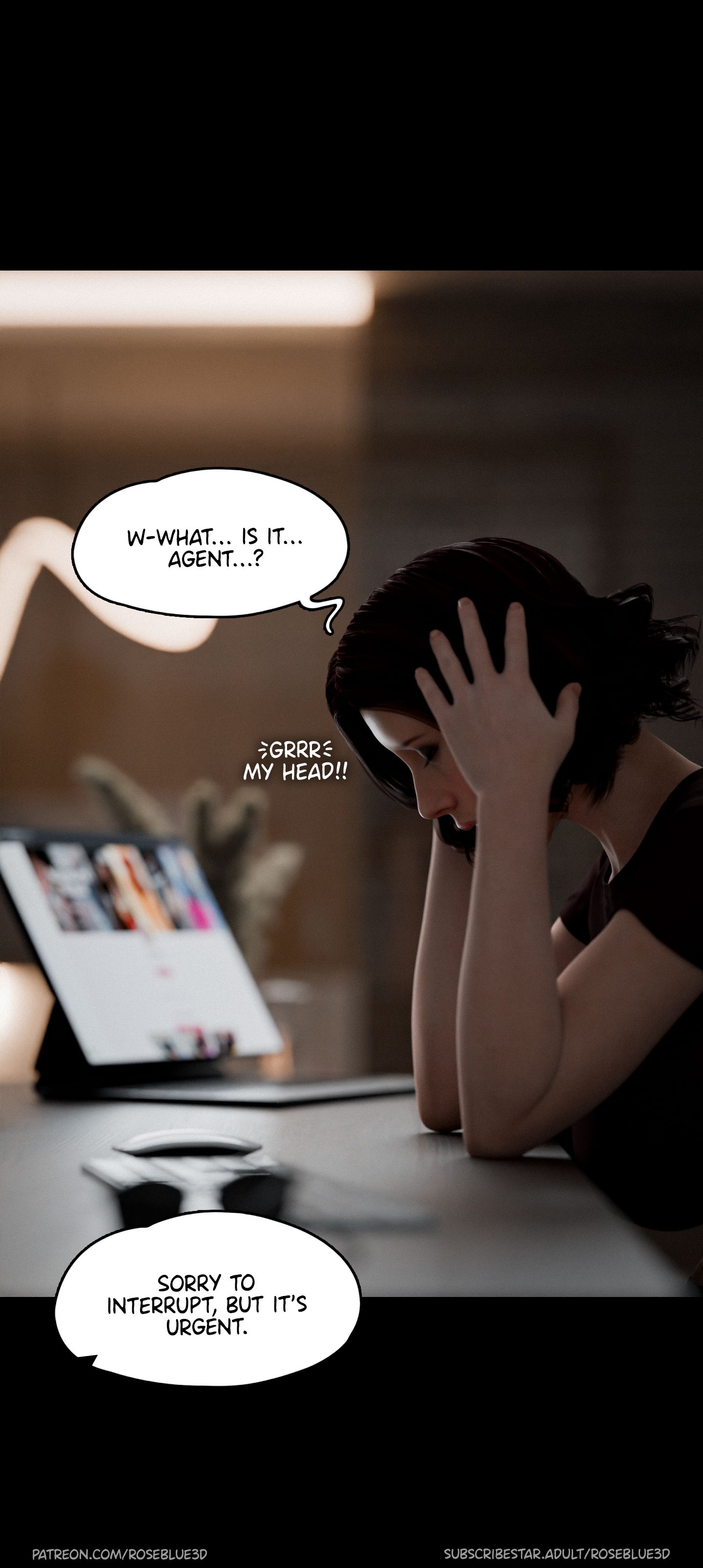 My Neighbor's Widow [Rose Blue 3D] - Chapter 30 — Page 130