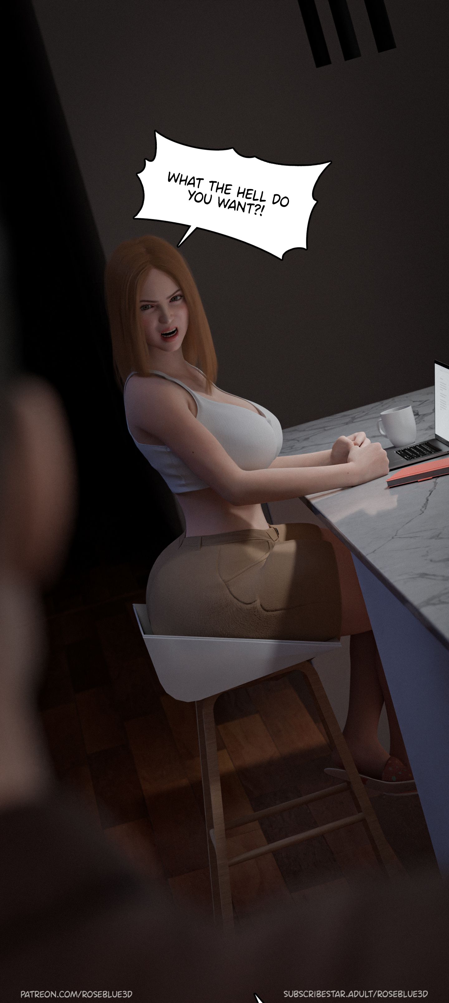 My Neighbor's Widow [Rose Blue 3D] - Chapter 30 — Page 51