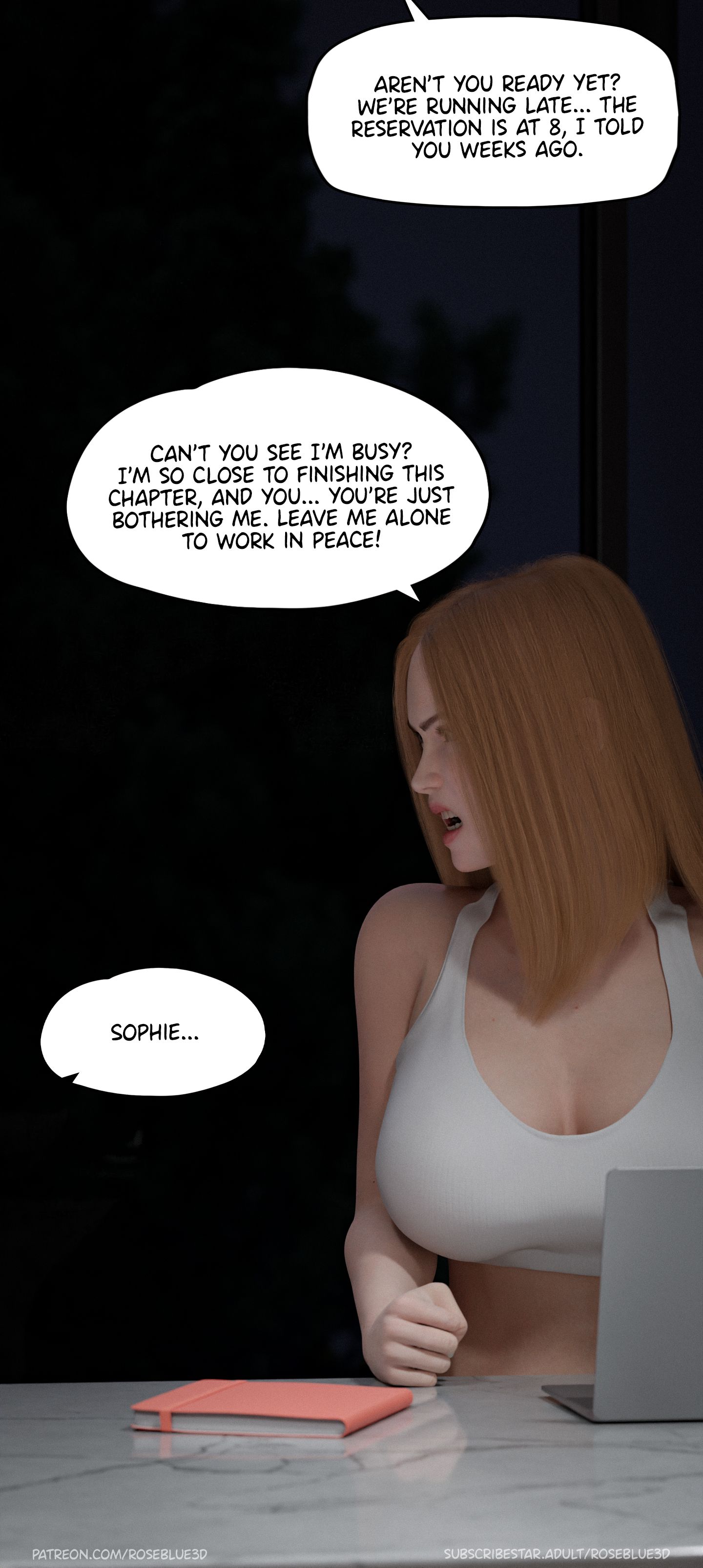 My Neighbor's Widow [Rose Blue 3D] - Chapter 30 — Page 52