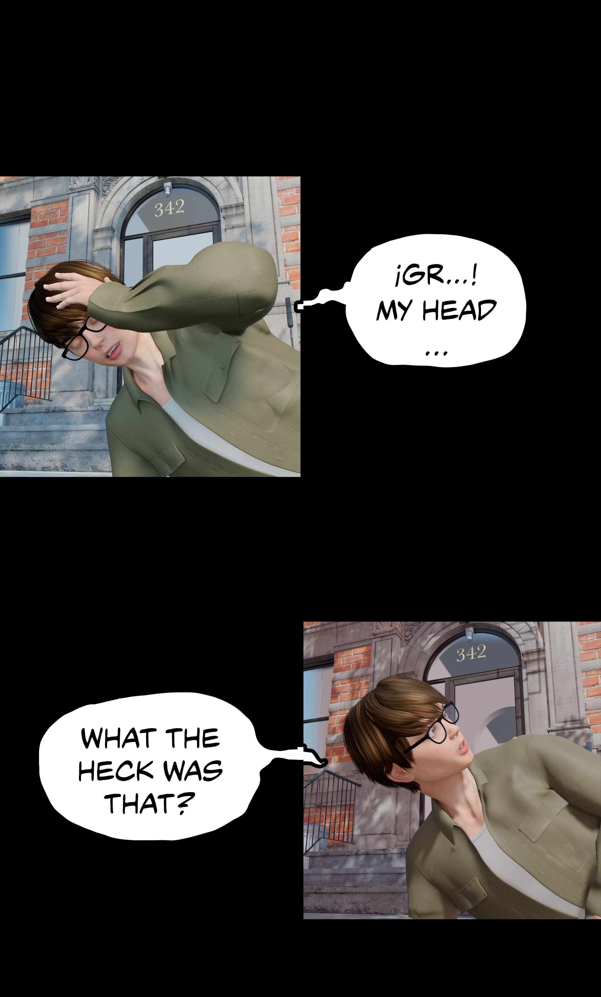 My Neighbor's Widow [Rose Blue 3D] - Chapter 1 — Page 27