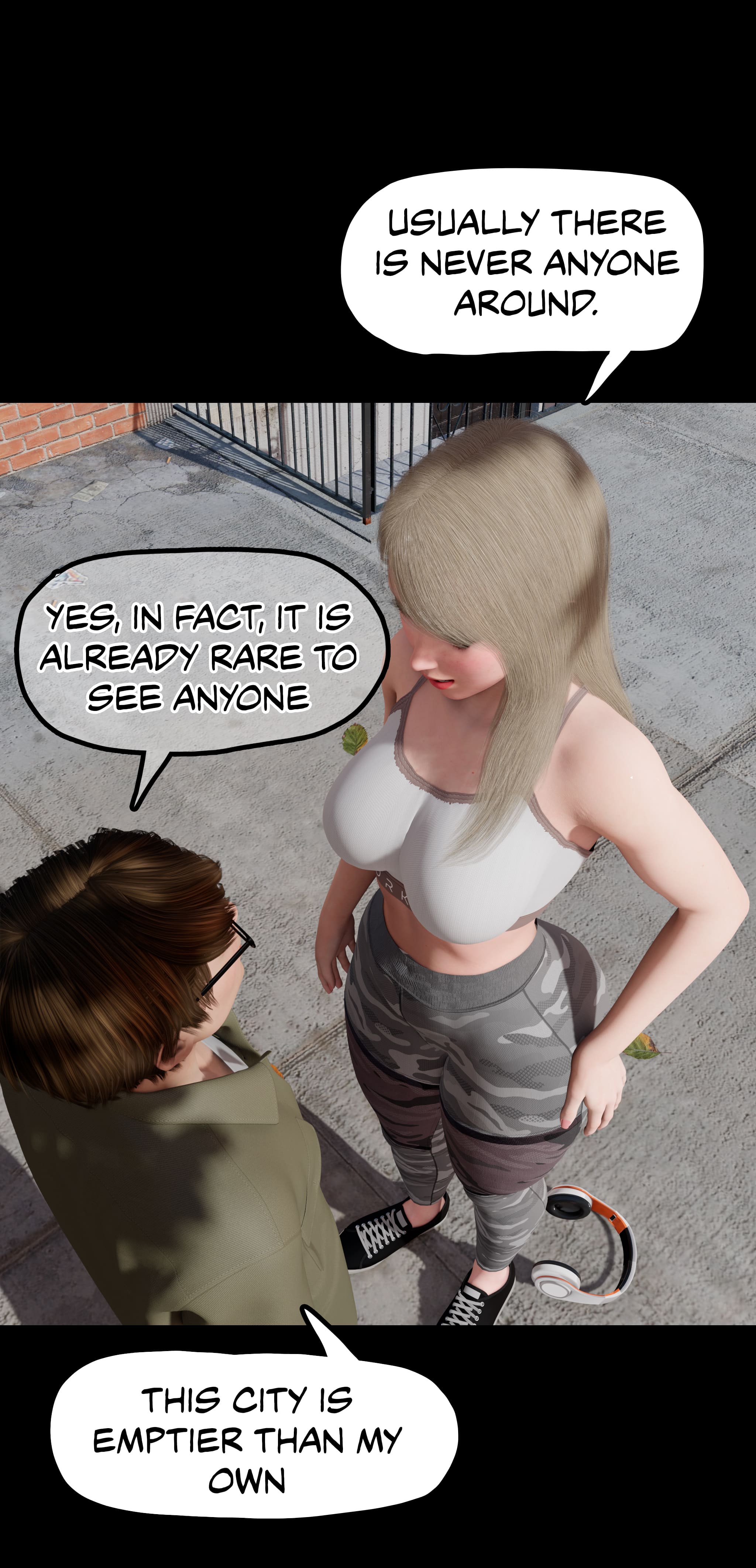 My Neighbor's Widow [Rose Blue 3D] - Chapter 1 — Page 30