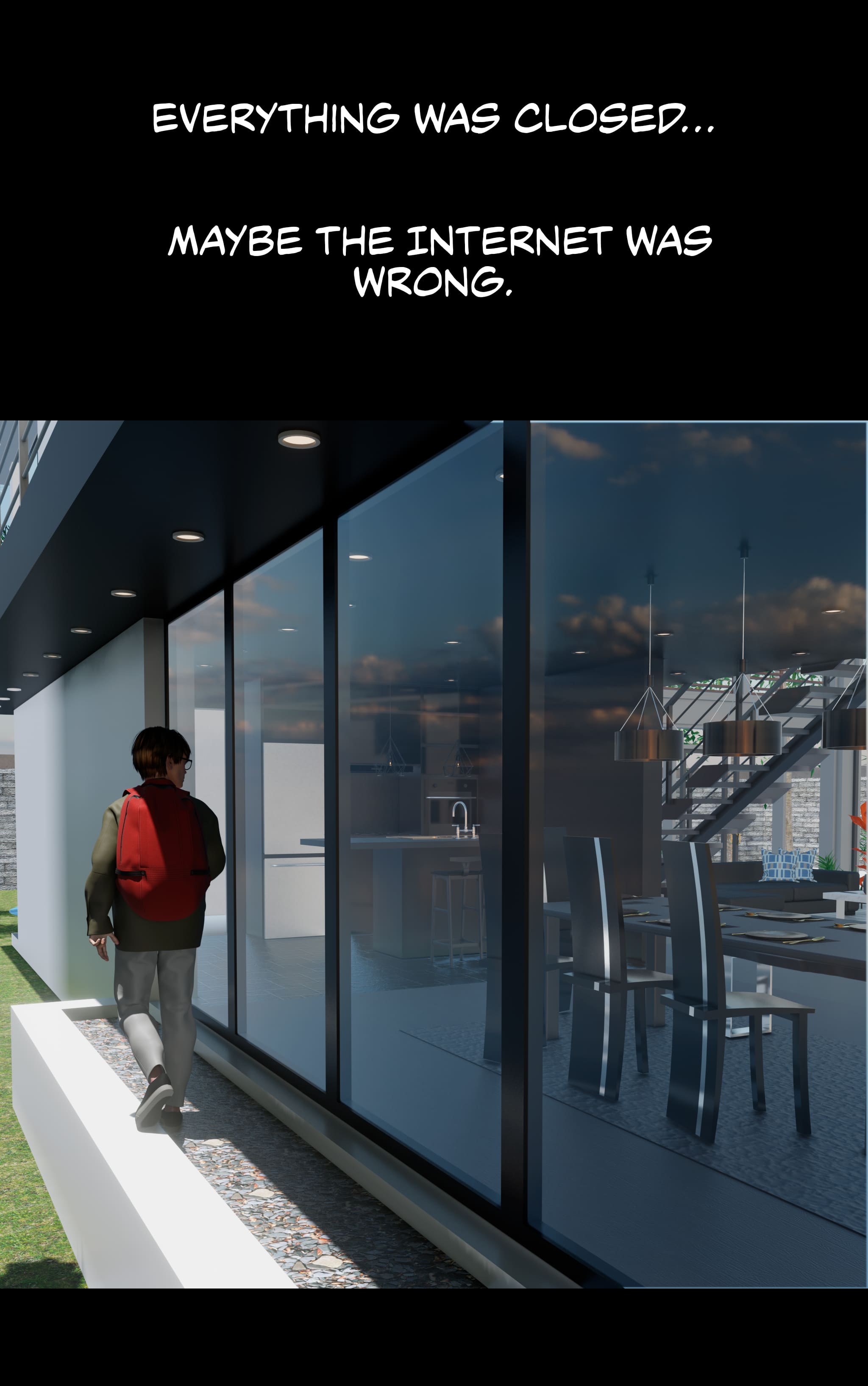 My Neighbor's Widow [Rose Blue 3D] - Chapter 1 — Page 43