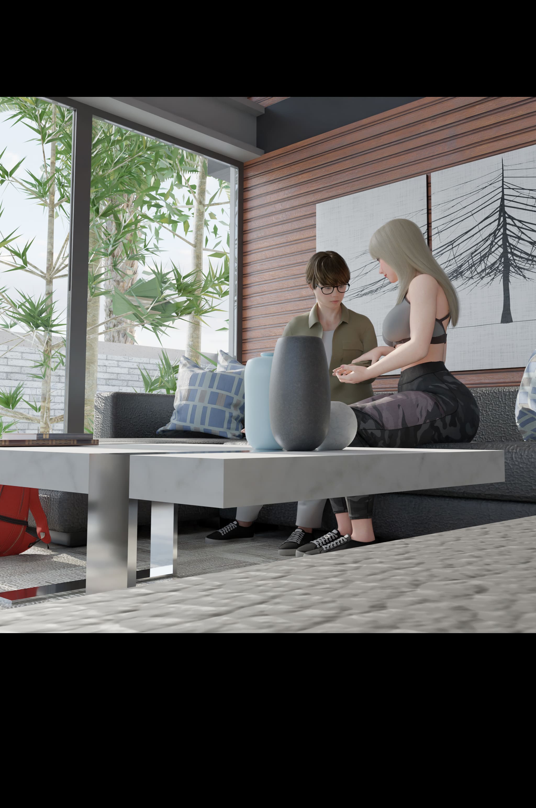 My Neighbor's Widow [Rose Blue 3D] - Chapter 1 — Page 68